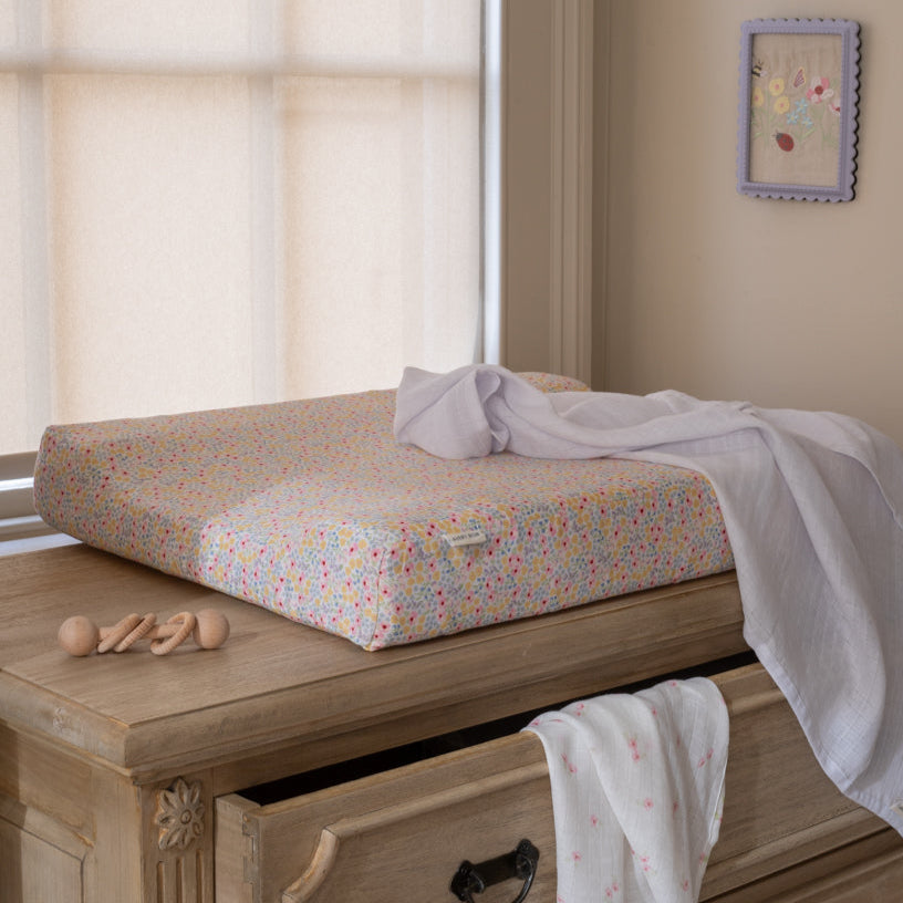 Baby Changing Mat - Wildflower Garden
