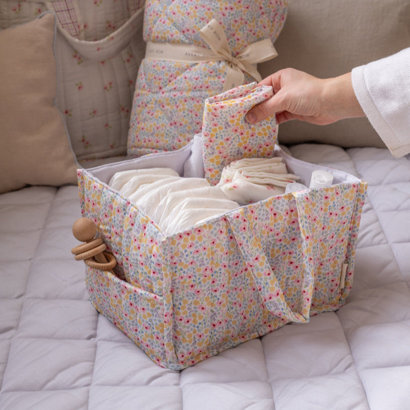 Nappy Caddy - Wildflower Garden
