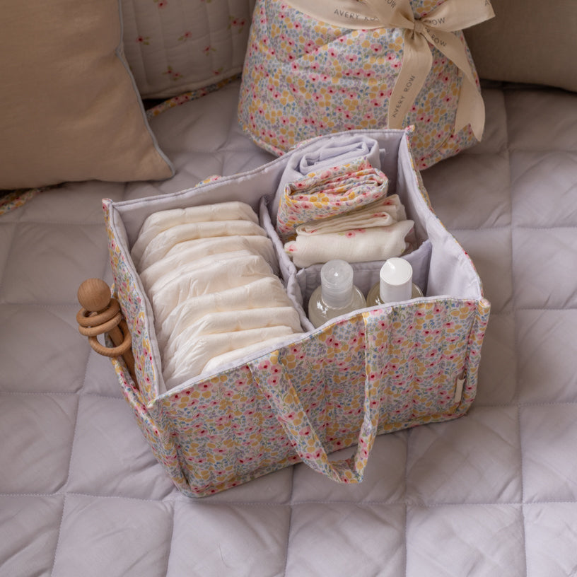 Nappy Caddy - Wildflower Garden