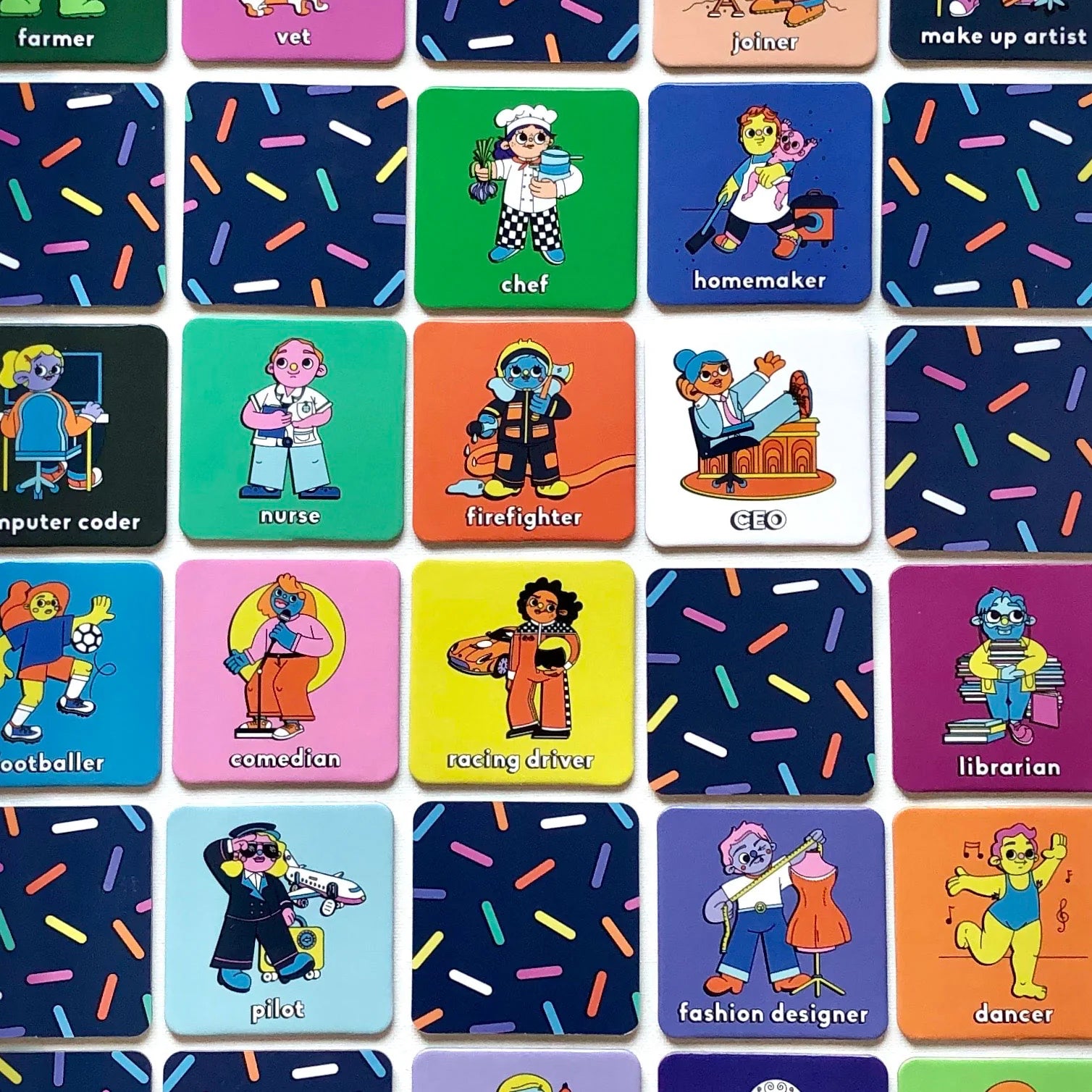 Boss Babs Mr & Miss Match - The equal pairs memory game by Boss Babs - Learning Bugs UK