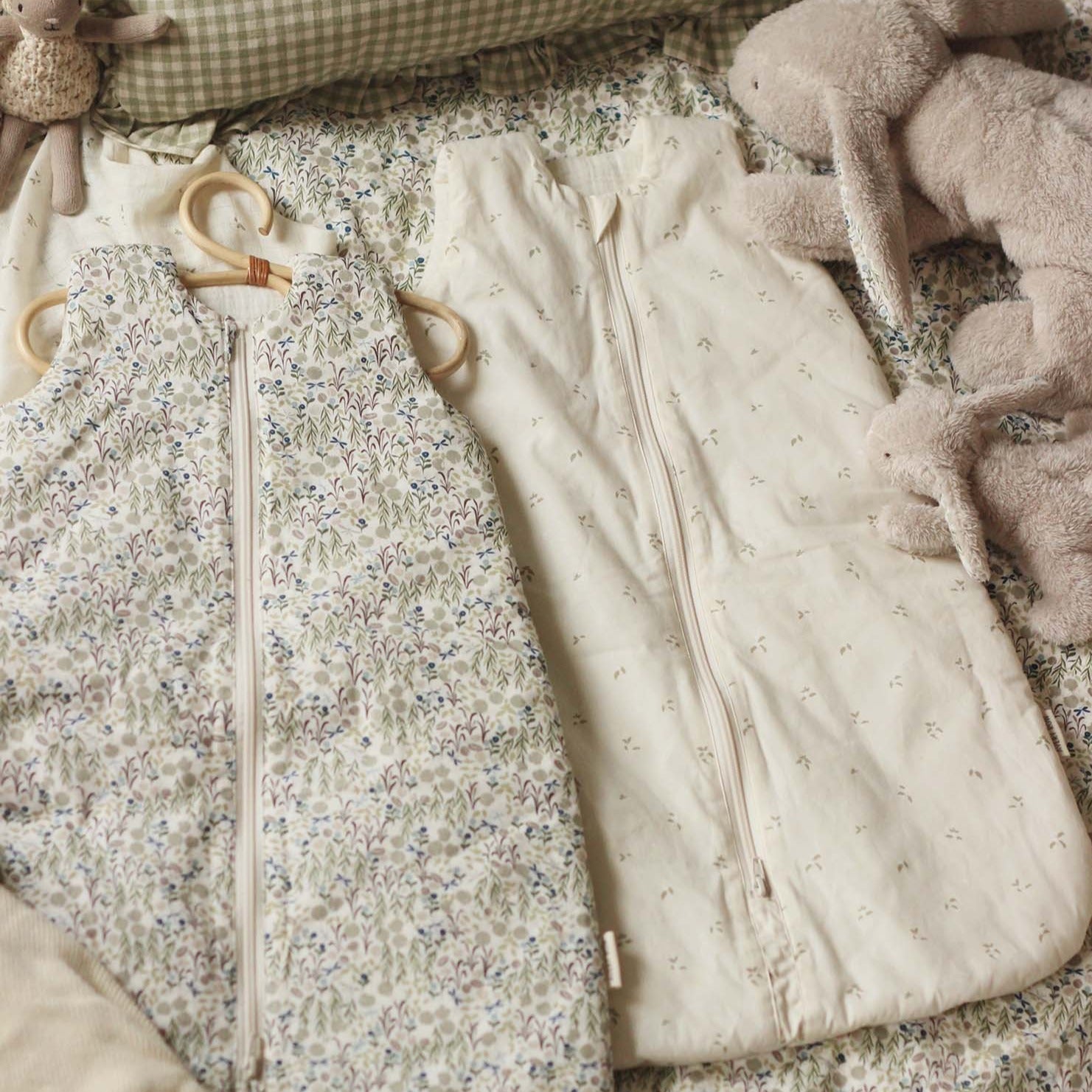Baby Sleeping Bag - Nettle Scatter