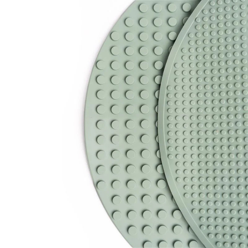 Inspire My Play Building Block Mat - Smoke Green