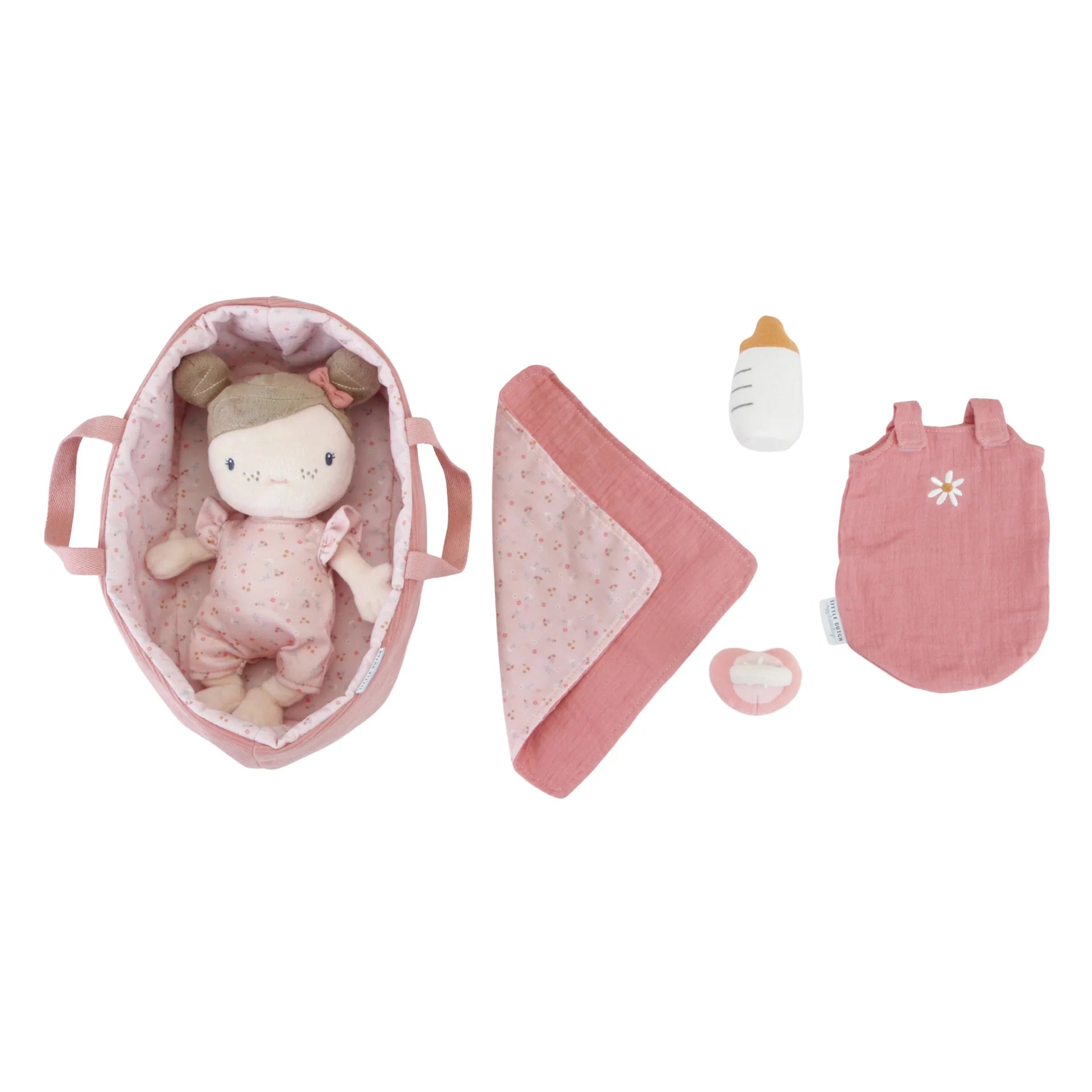 Little Dutch Baby Doll Rosa Set – Soft Toy with Accessories