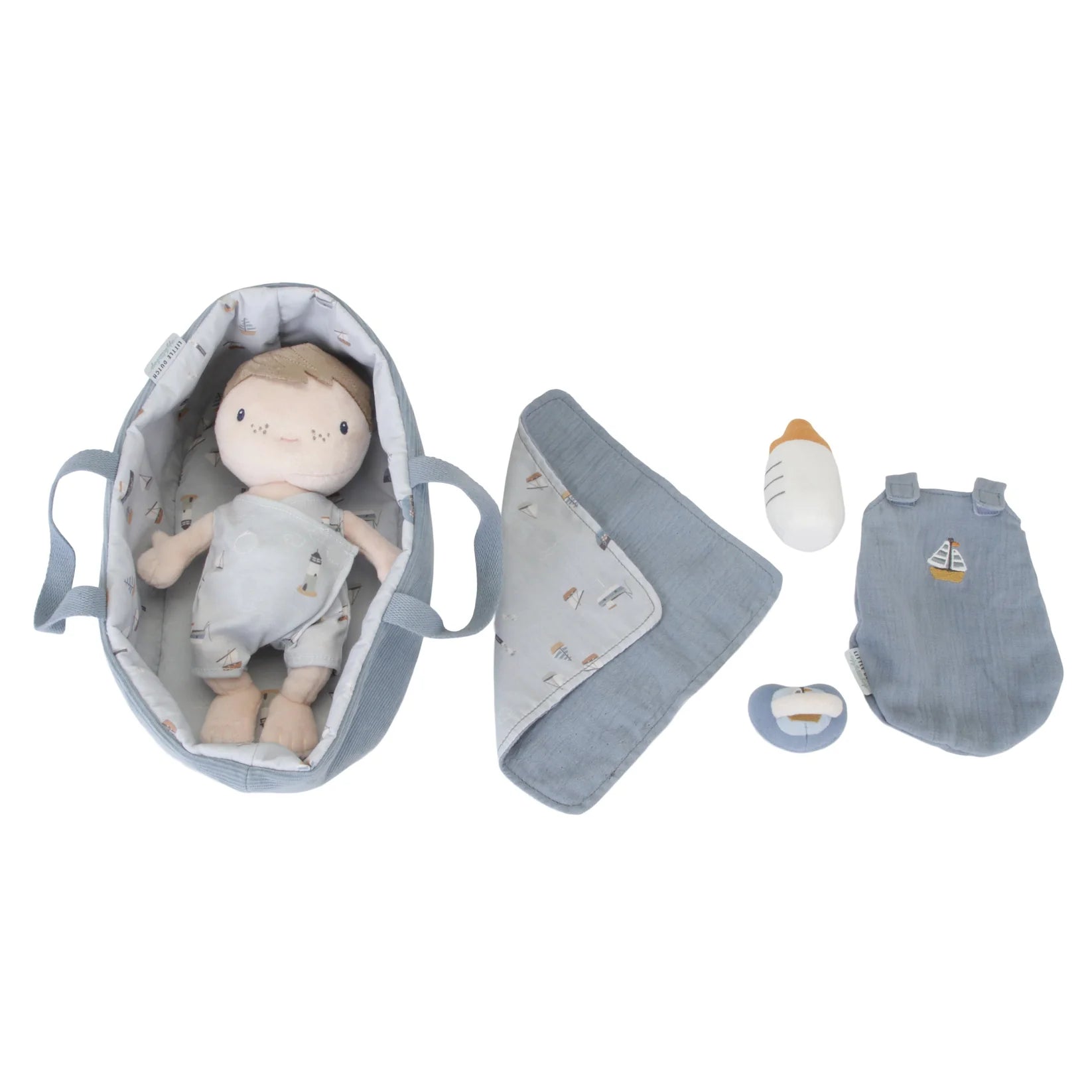 Buy Little Dutch Baby Doll Jim Set | for kids by Learning Bugs UK