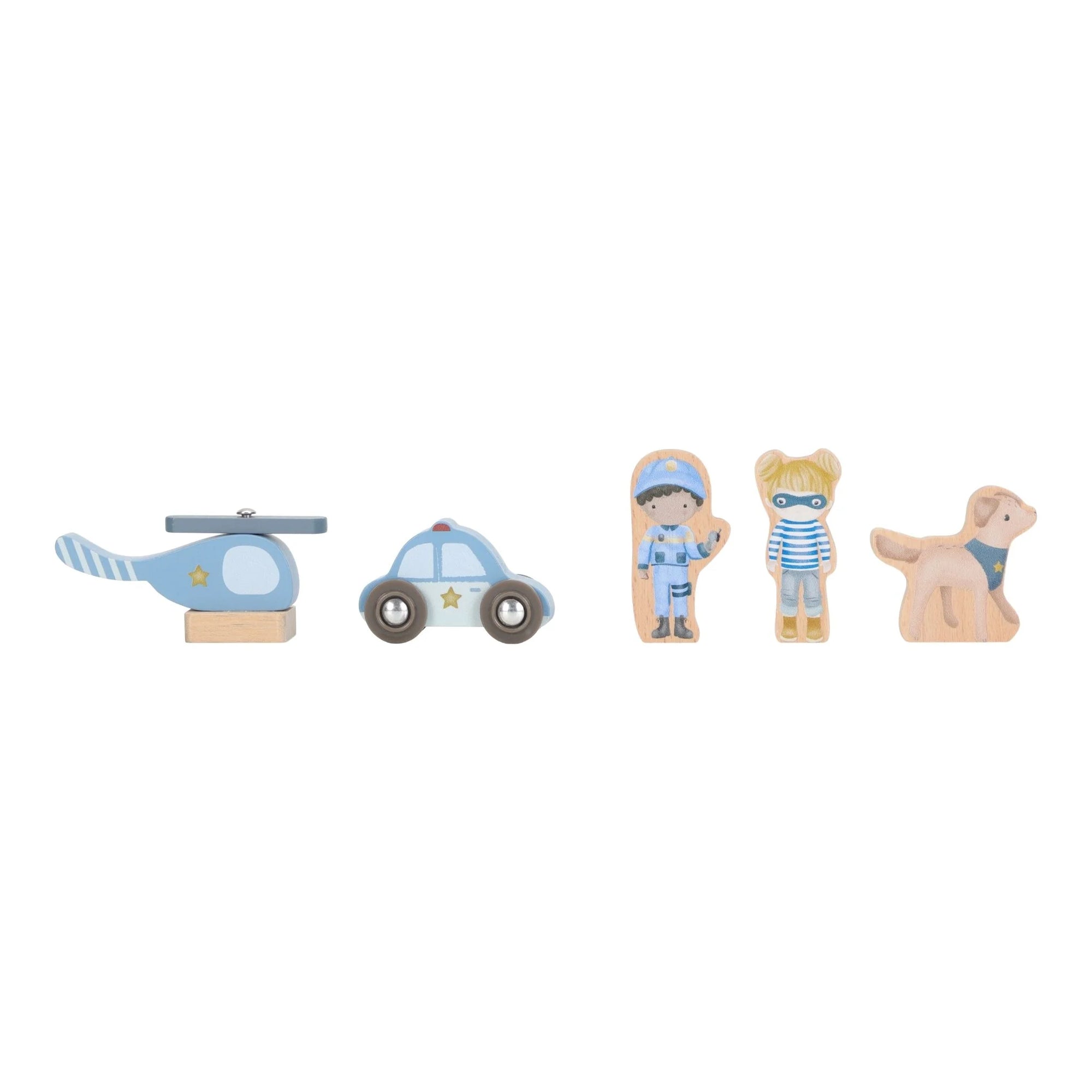 Buy Little Dutch Wooden Police Station | for kids by Learning Bugs UK