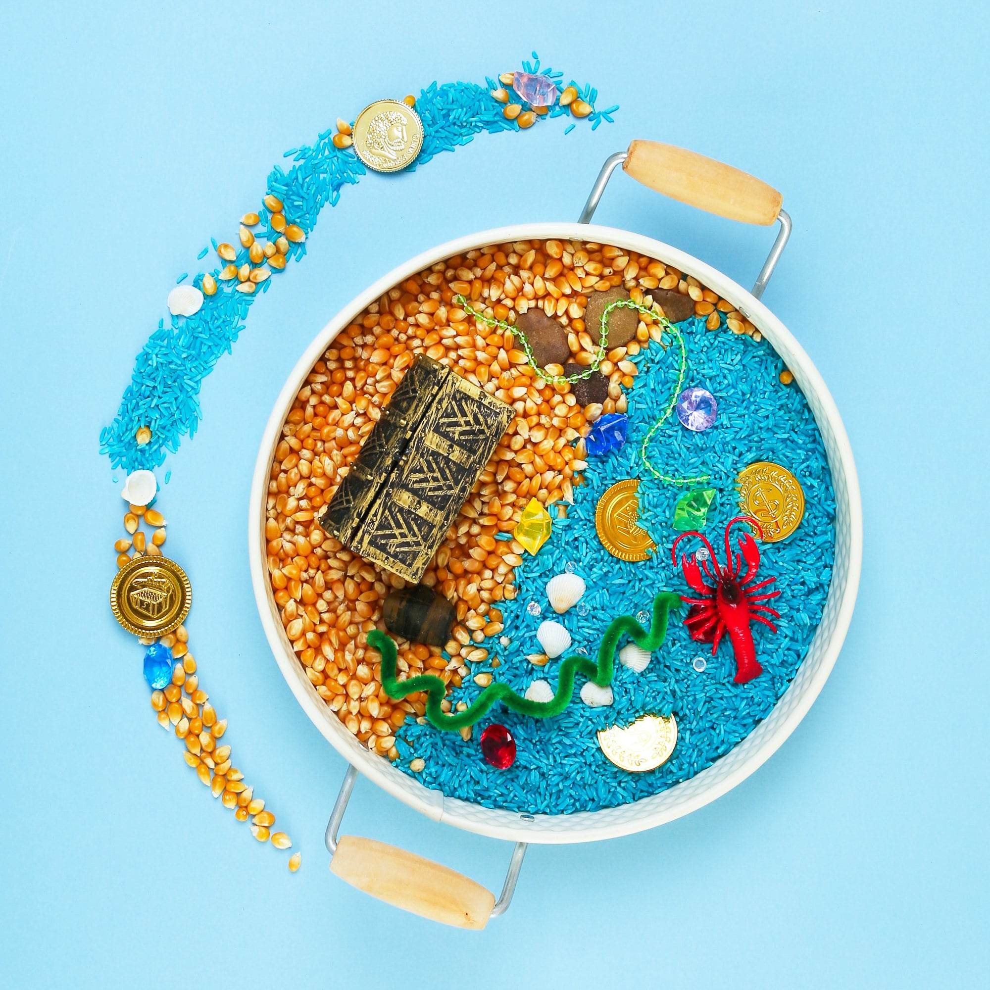 Pirate Sensory Kit – Treasure Island Play Adventure