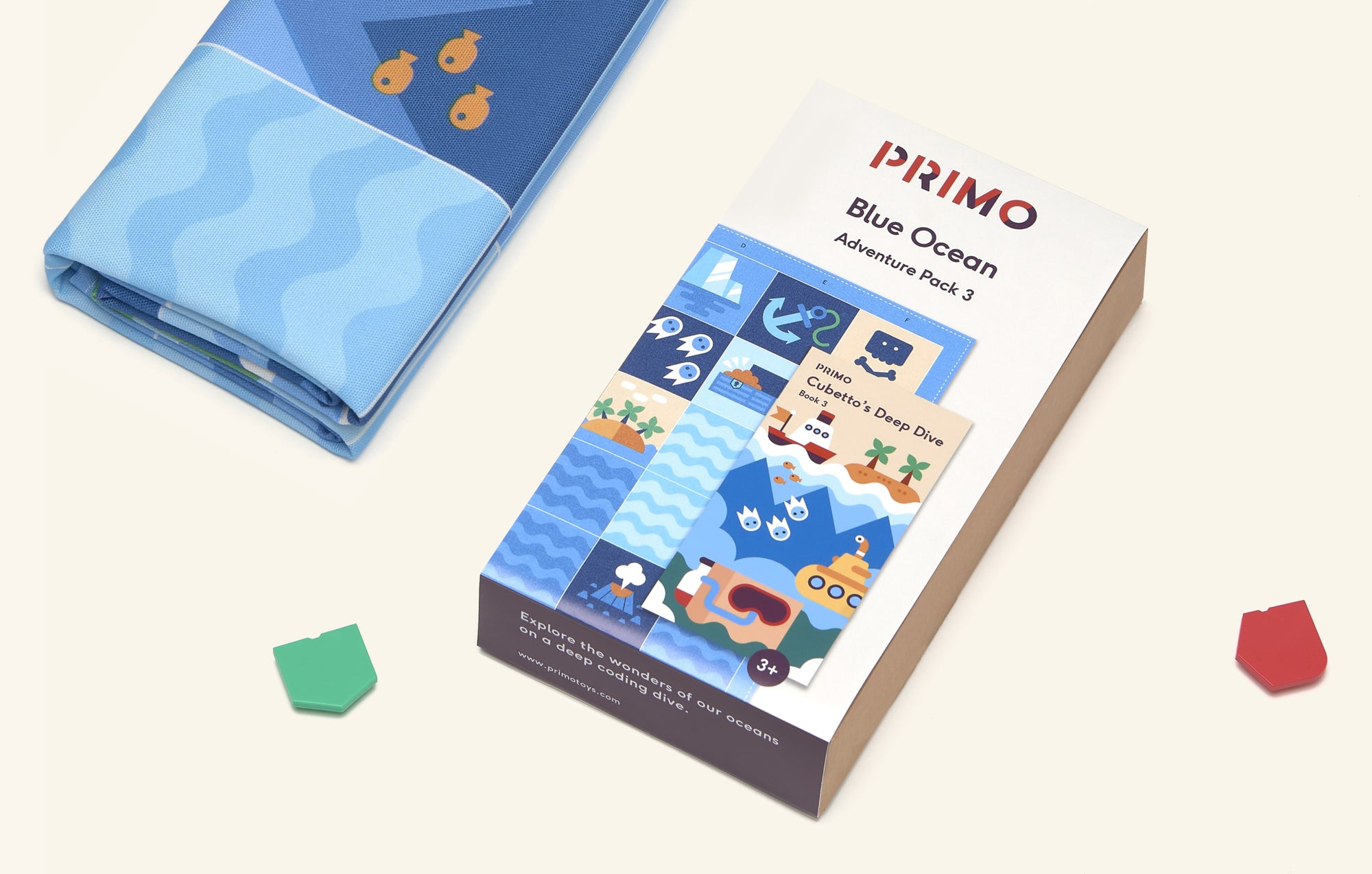 Cubetto Blue Ocean Adventure Map by Cubetto - Learning Bugs UK