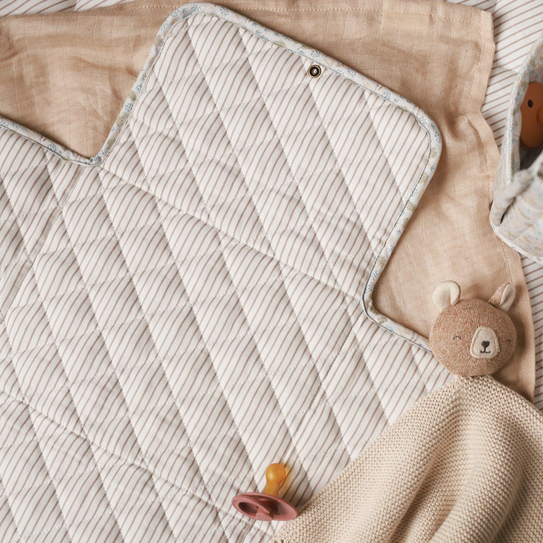 Cotton Travel Baby Changing Mat - Nature Trail