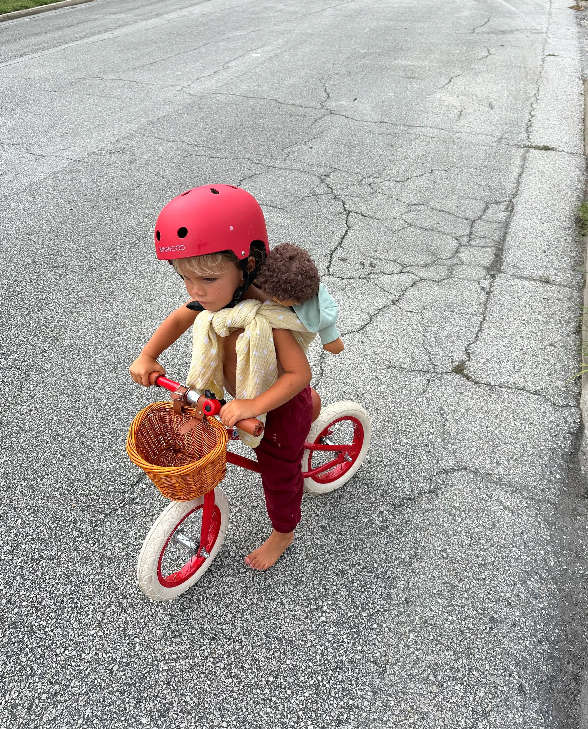 Banwood Balance Bike – Kids First Bike 12” (Red)