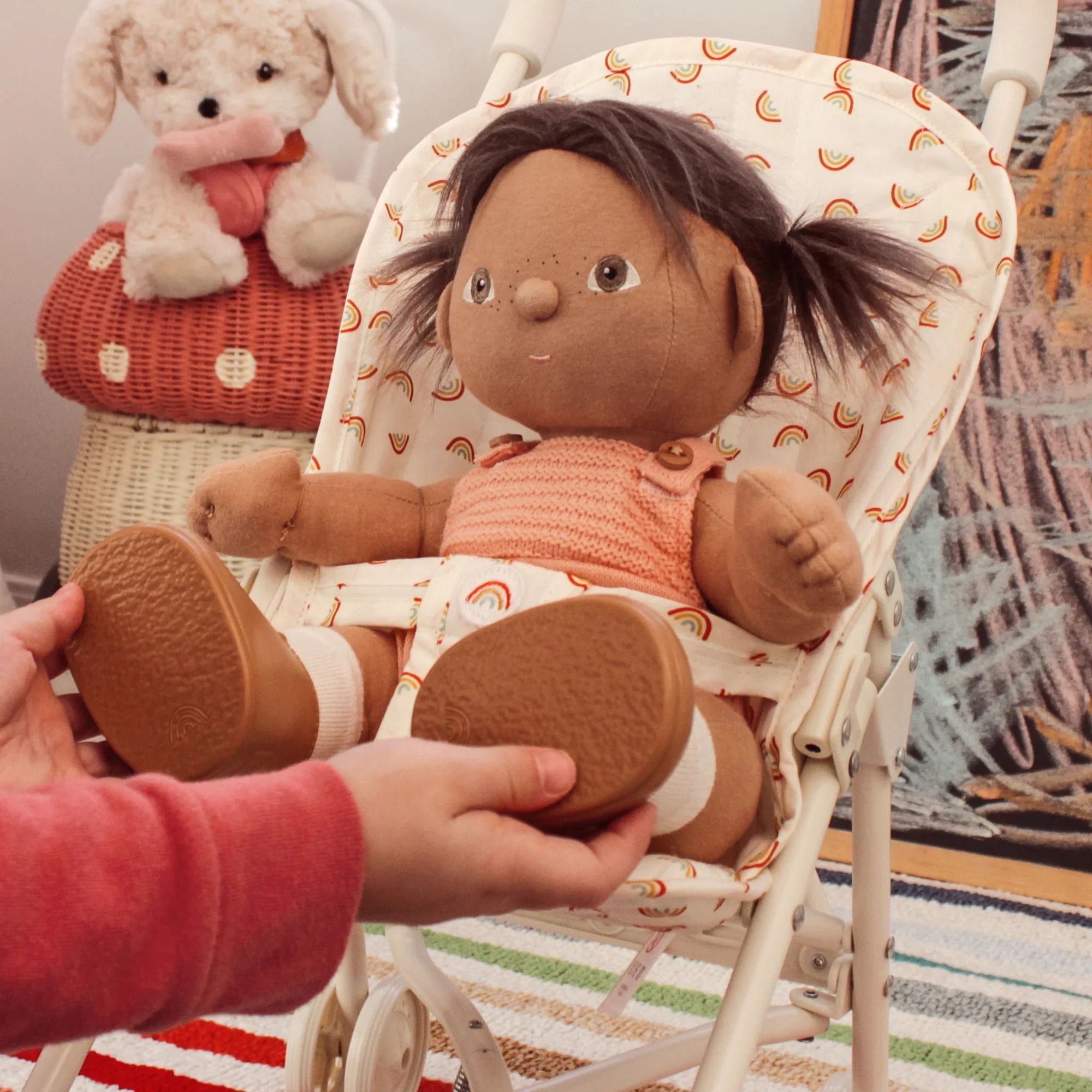 Olli Ella Sollie Stroller Rainbow