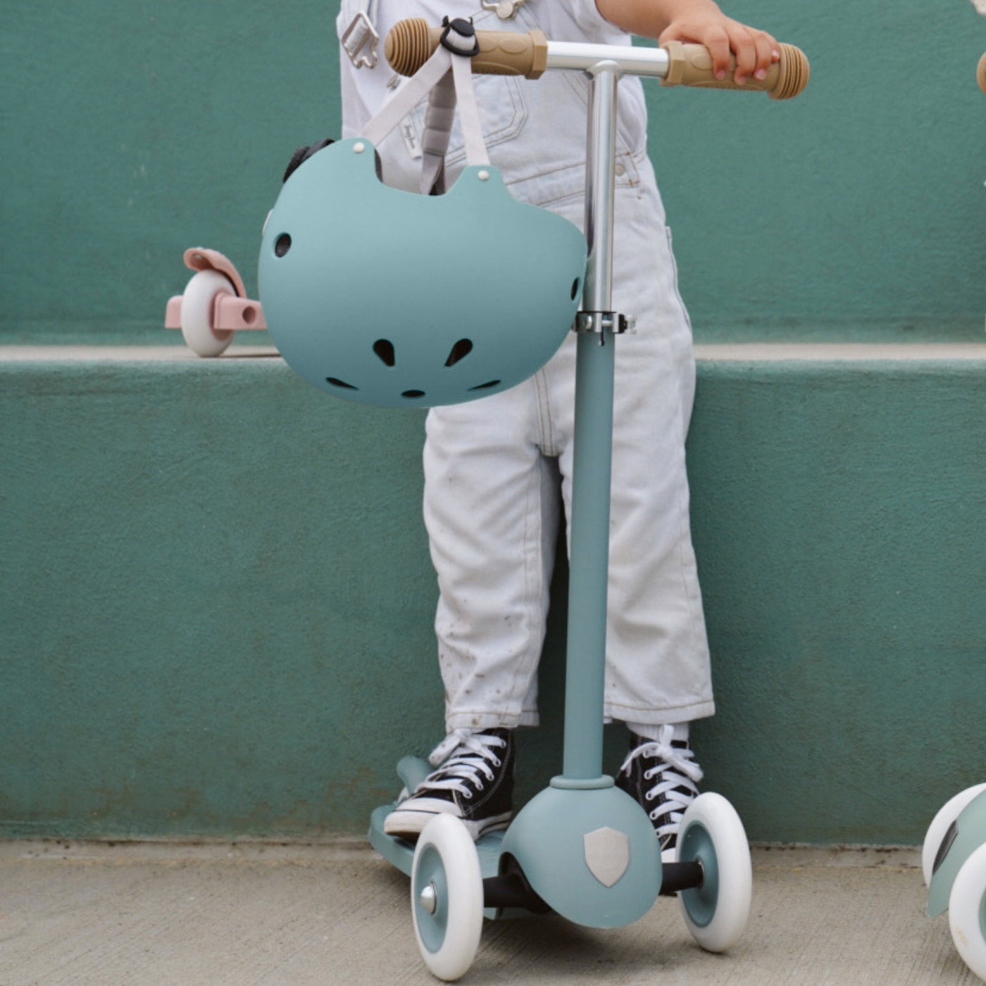 Banwood Eco Helmet – Kids Bike & Scooter Helmet (Teal)