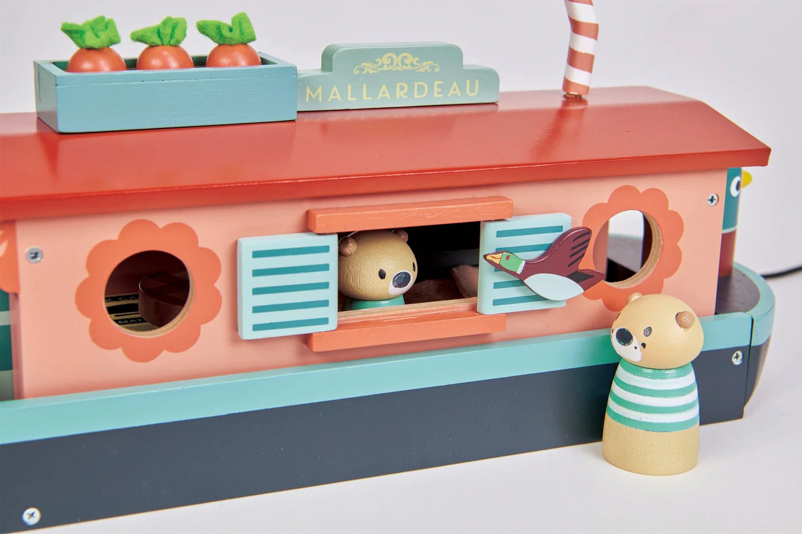 Buy Tender Leaf Toys Little Otter Canal Boat | for kids by Learning Bugs UK