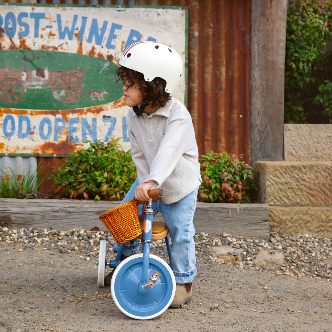 Banwood Trike – Classic Toddler Tricycle (Blue)
