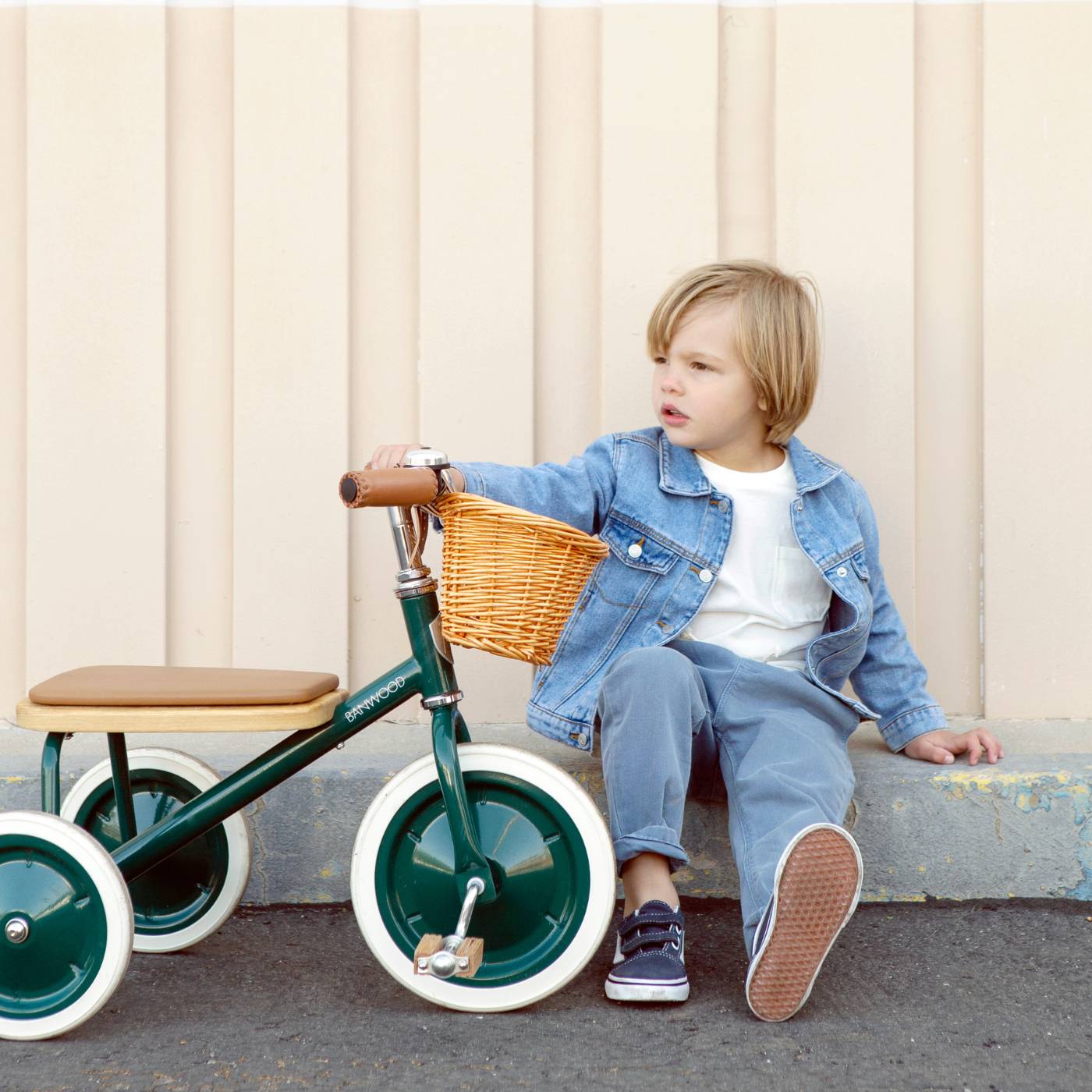 Banwood Trike – Classic Toddler Tricycle (Green)