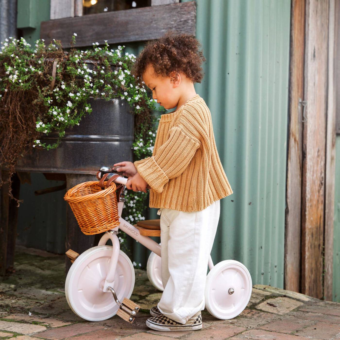 Banwood Trike – Classic Toddler Tricycle (Pink)