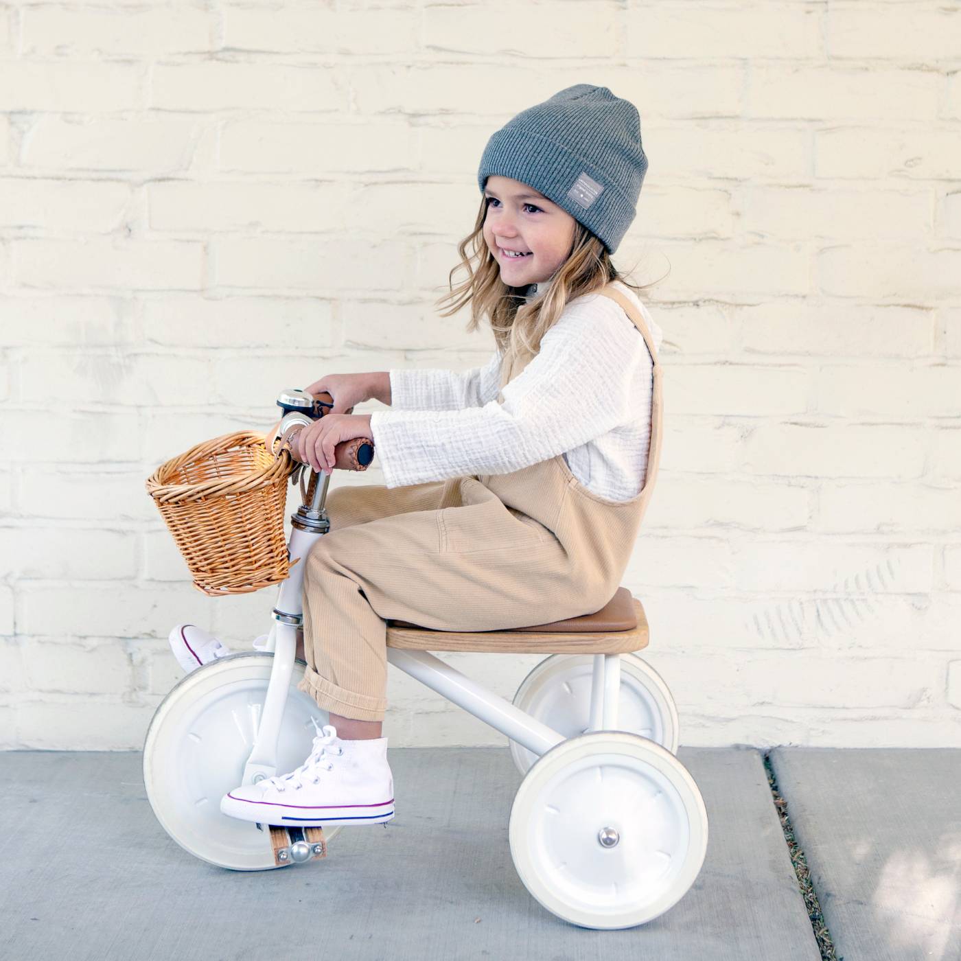 Banwood Trike – Classic Toddler Tricycle (White)