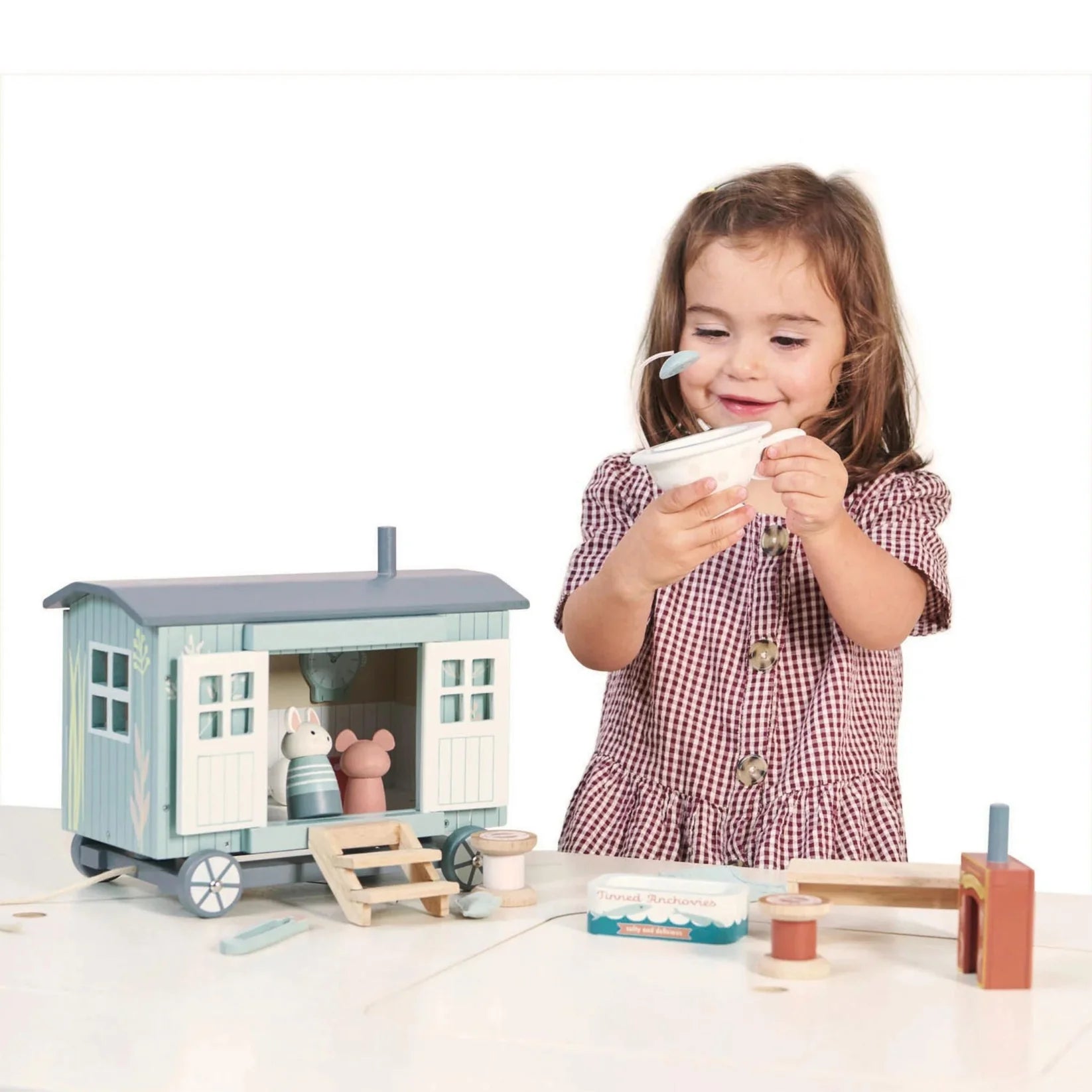 Buy Tender Leaf Secret Meadow Shepherds Hut | for kids by Learning Bugs UK