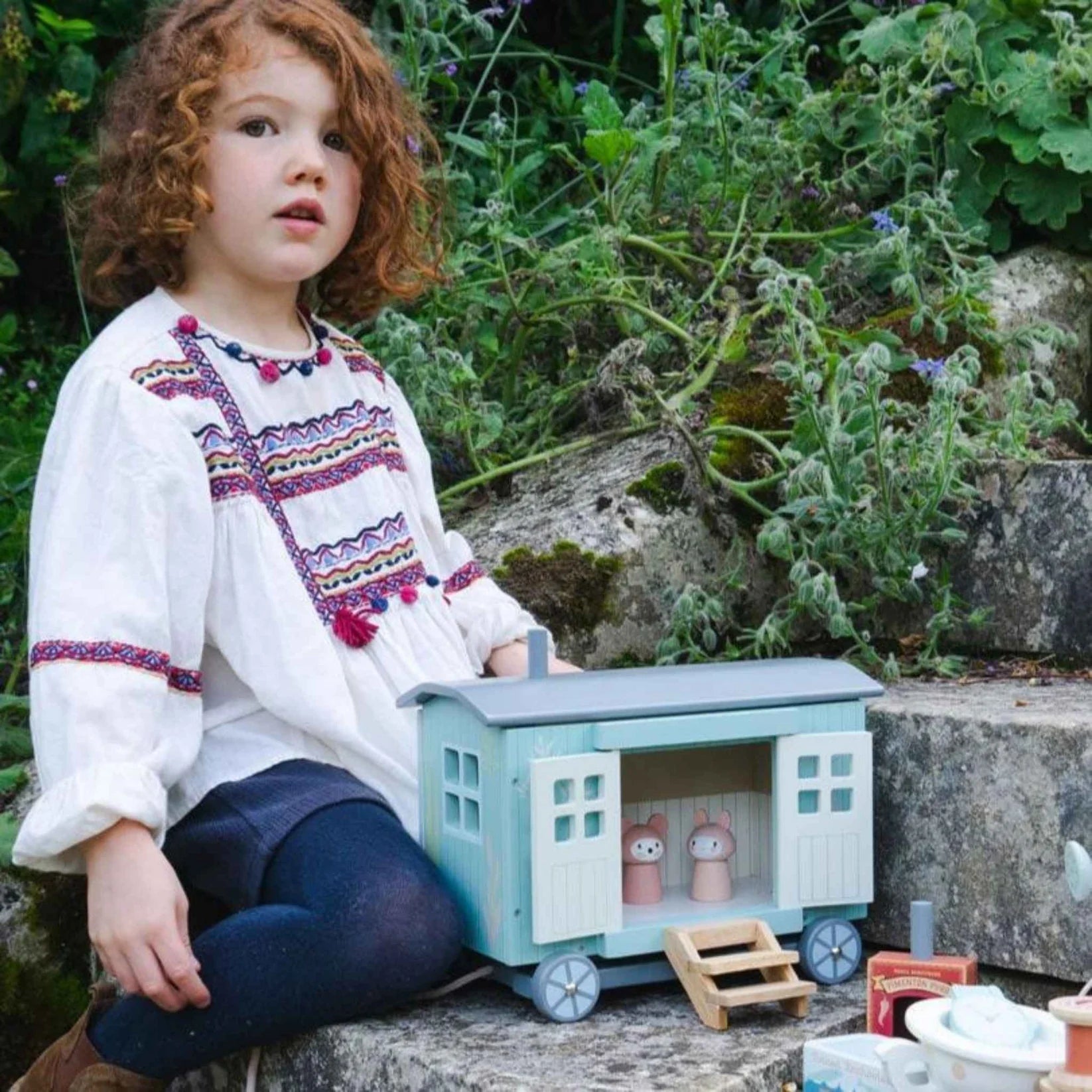 Buy Tender Leaf Secret Meadow Shepherds Hut | for kids by Learning Bugs UK