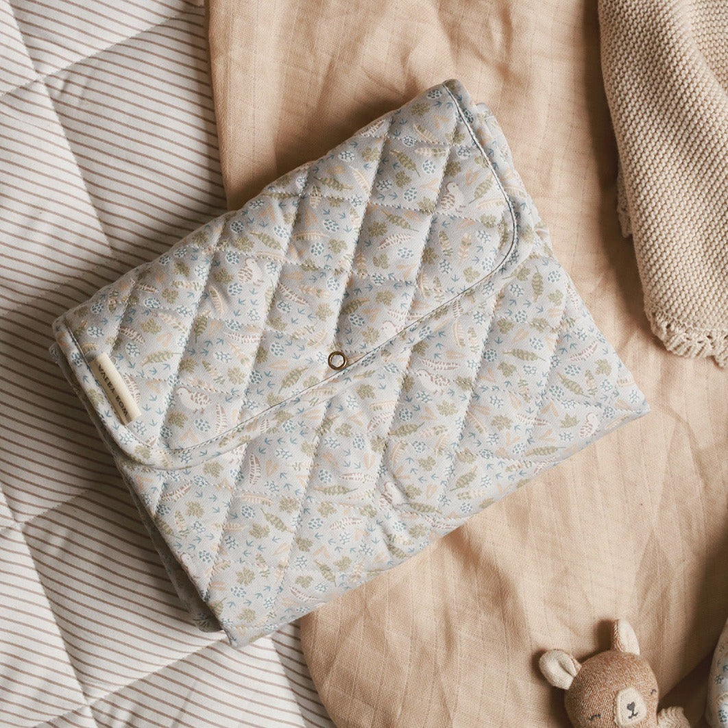 Cotton Travel Baby Changing Mat - Nature Trail