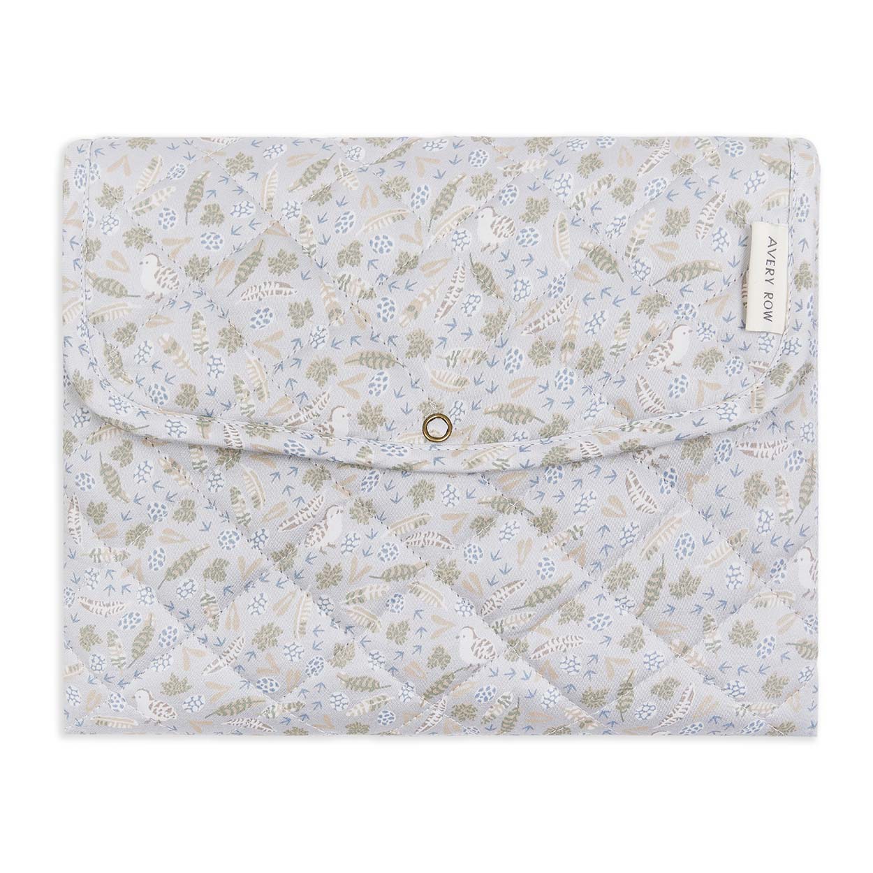Cotton Travel Baby Changing Mat - Nature Trail