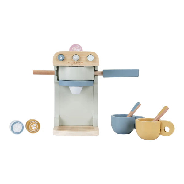 Little Dutch Wooden Coffee Machine FSC