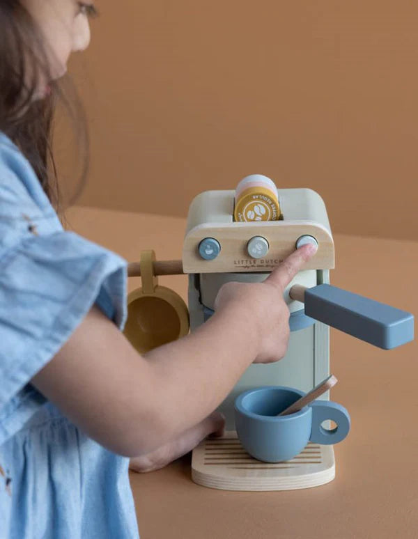 Little Dutch Wooden Coffee Machine FSC