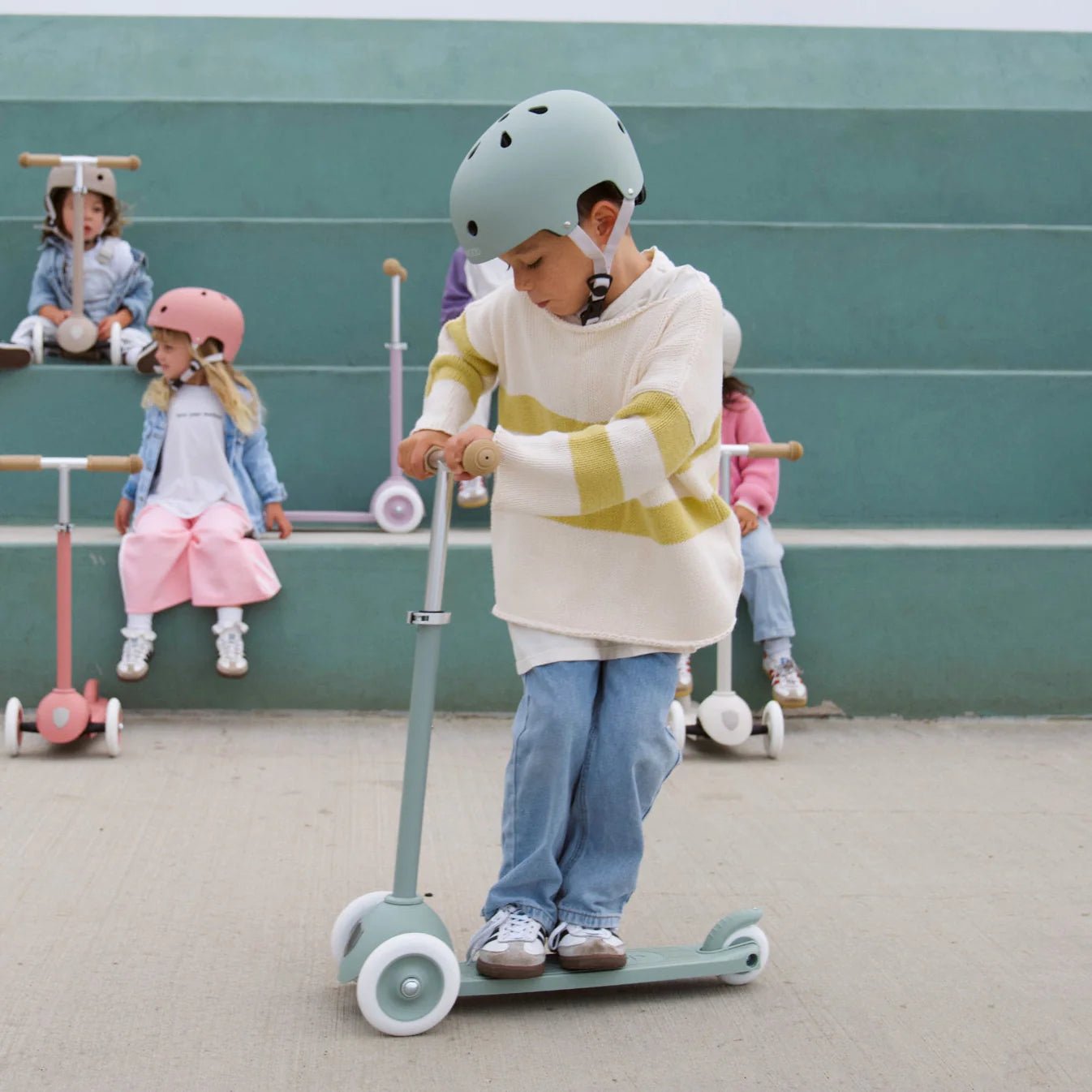 Buy Banwood Eco Scooter – Stylish 3 - Wheel Scooter for Kids Aged 3+ | for kids by Learning Bugs UK