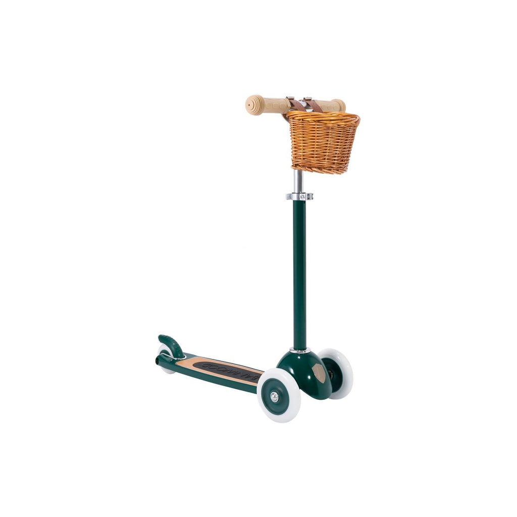 Banwood Scooter - 3-Wheel Vintage Scooter for Kids Aged 3-7 by Banwood - Learning Bugs UK