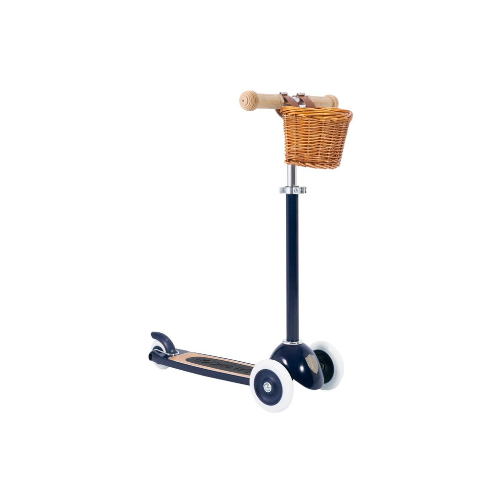 Banwood Scooter - 3-Wheel Vintage Scooter for Kids Aged 3-7 by Banwood - Learning Bugs UK