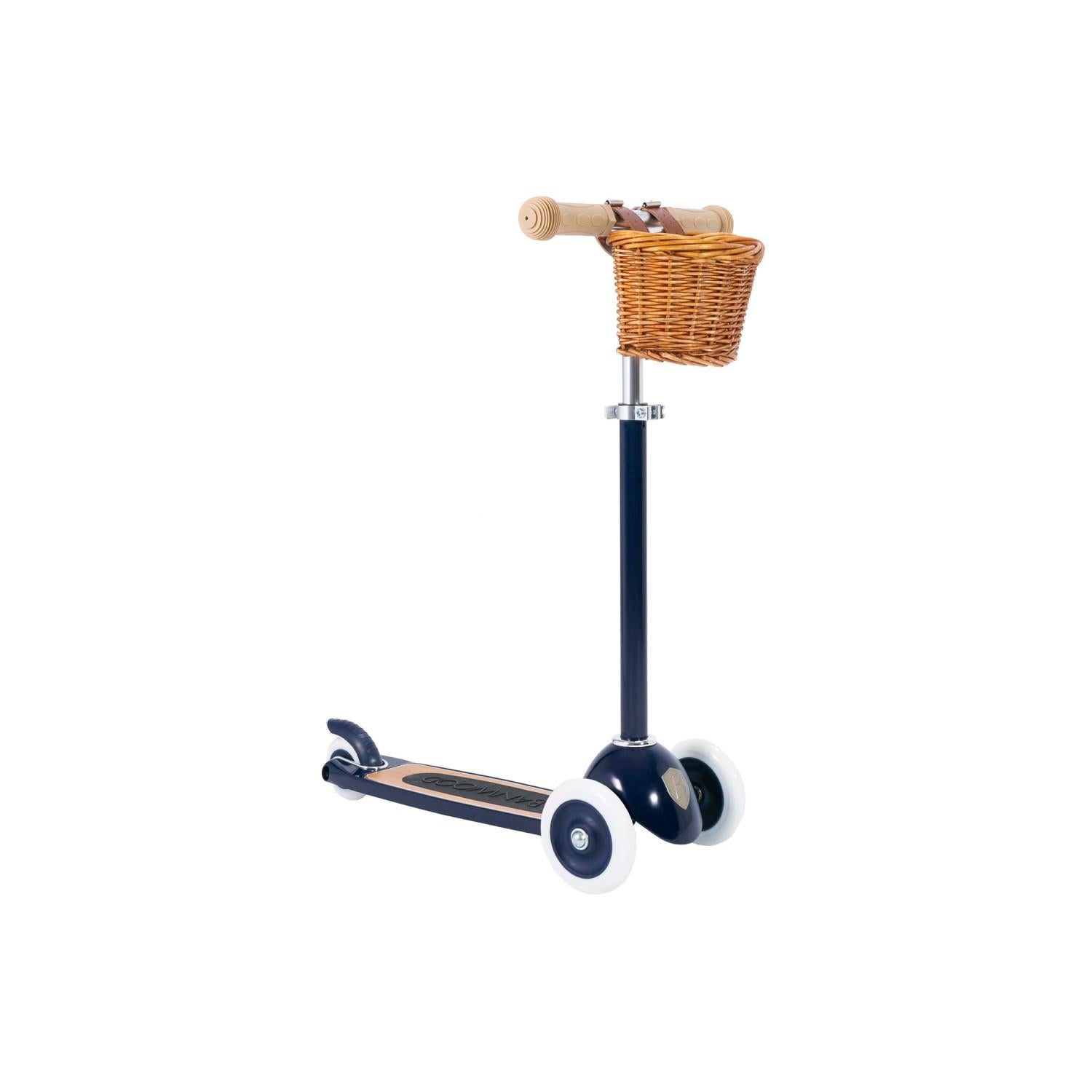 Banwood Scooter - 3-Wheel Vintage Scooter for Kids Aged 3-7 by Banwood - Learning Bugs UK