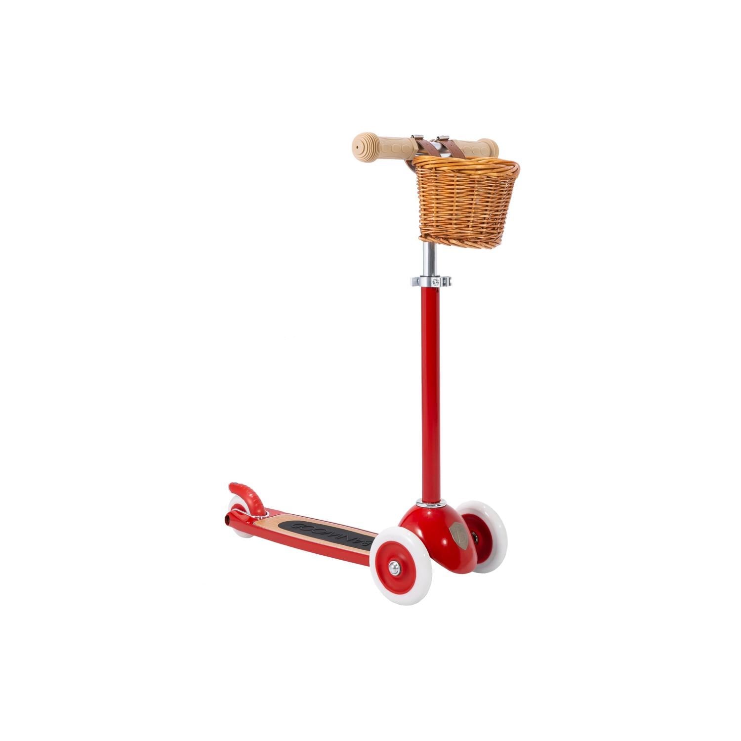 Banwood Scooter - 3-Wheel Vintage Scooter for Kids Aged 3-7 by Banwood - Learning Bugs UK