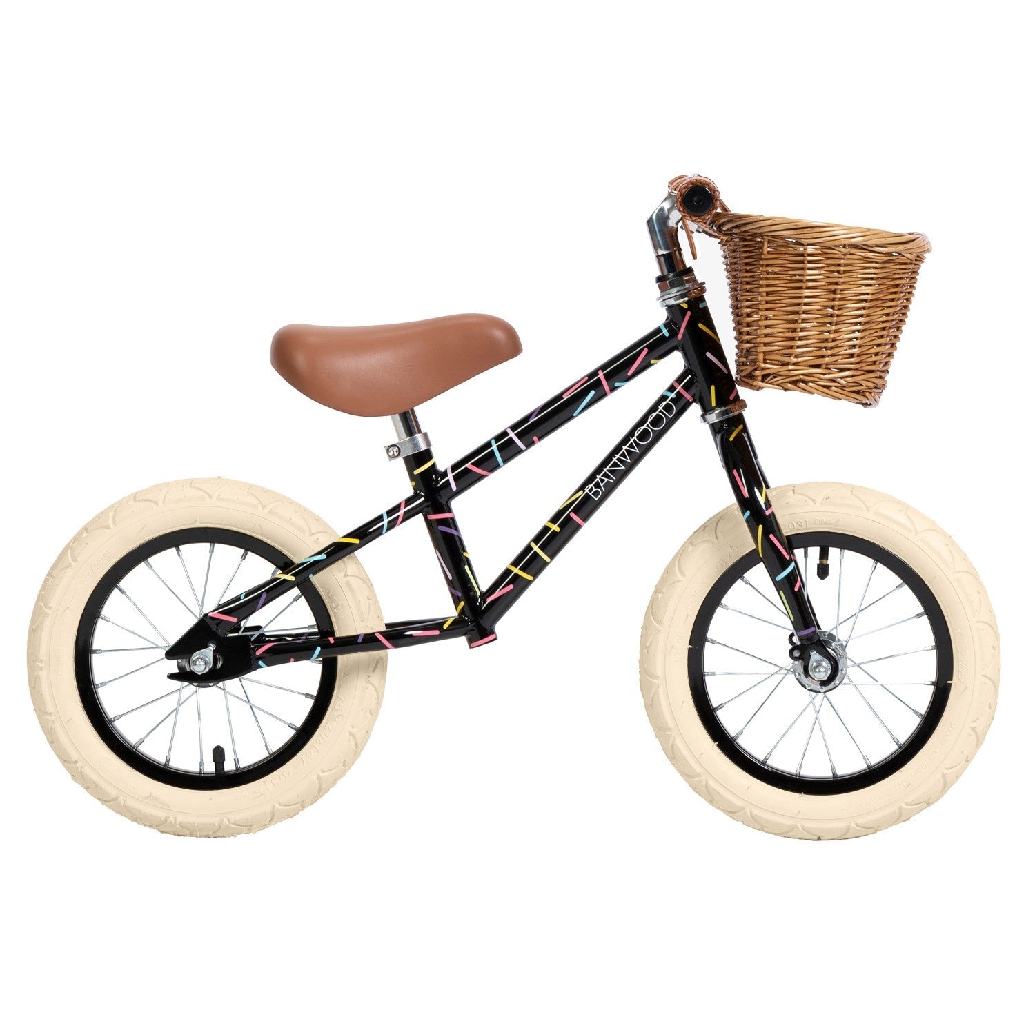 Banwood Balance Bike – Kids First Bike 12” (Marest Allegra Black)