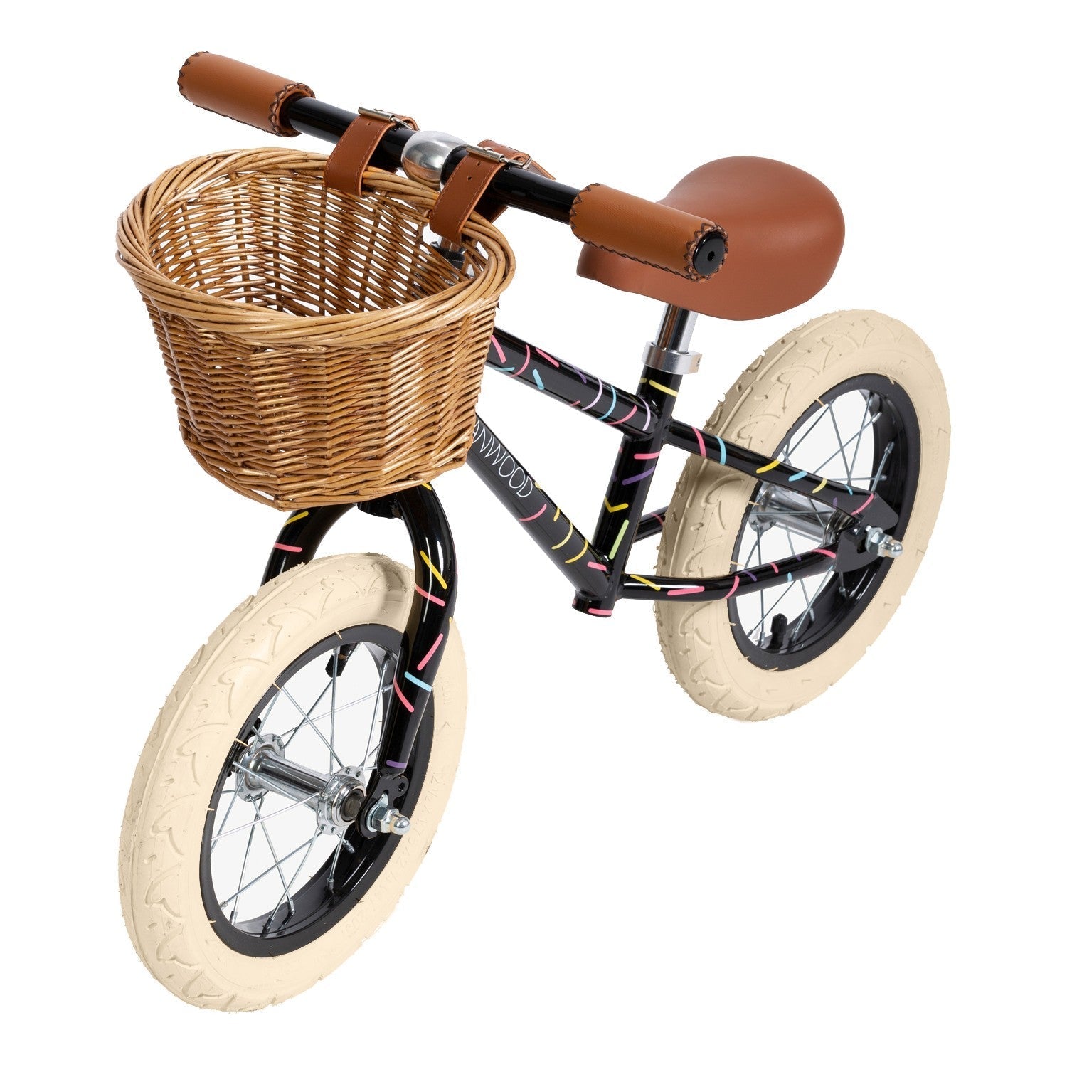 Banwood Balance Bike – Kids First Bike 12” (Marest Allegra Black)