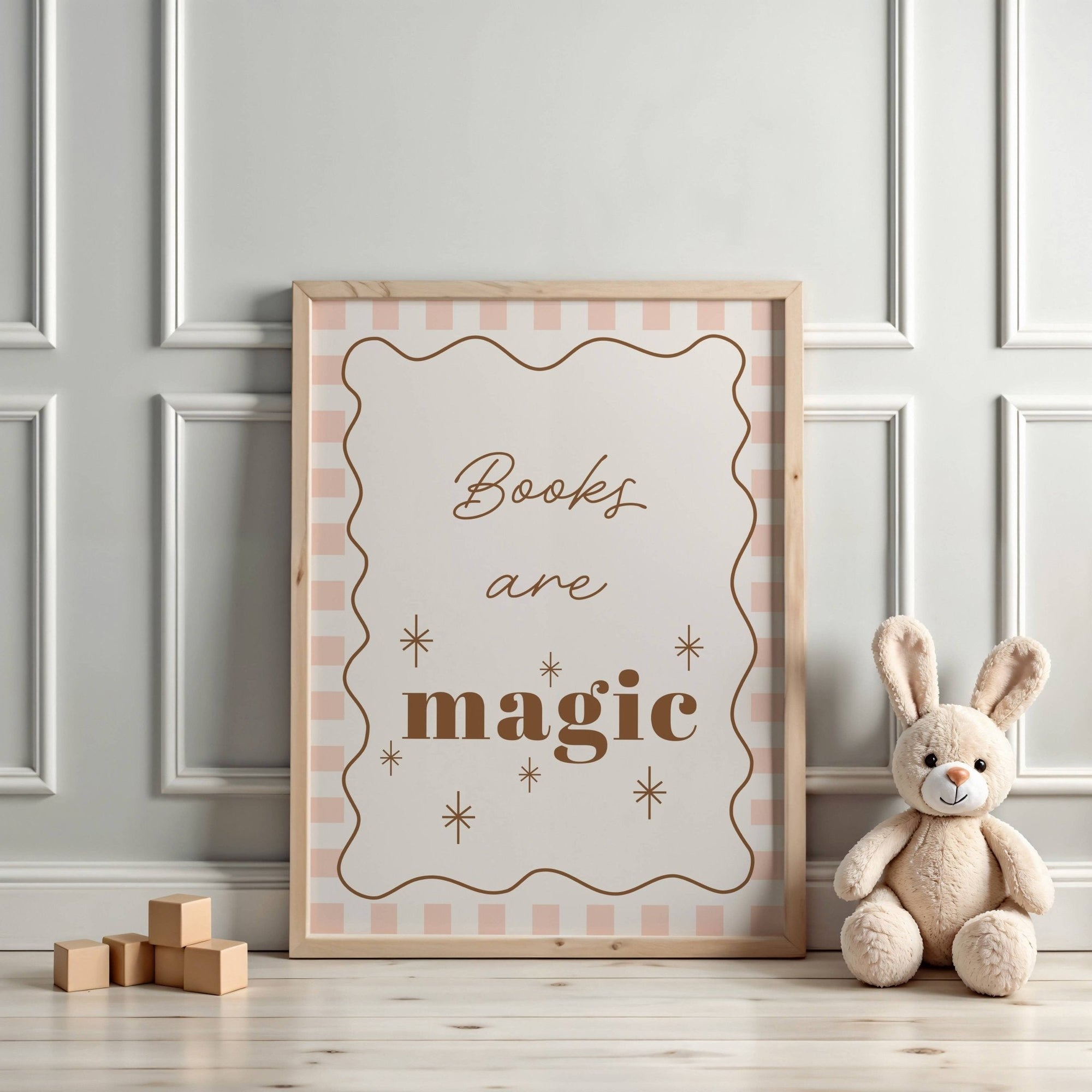 Book Are Magic - Checkerboard Edition