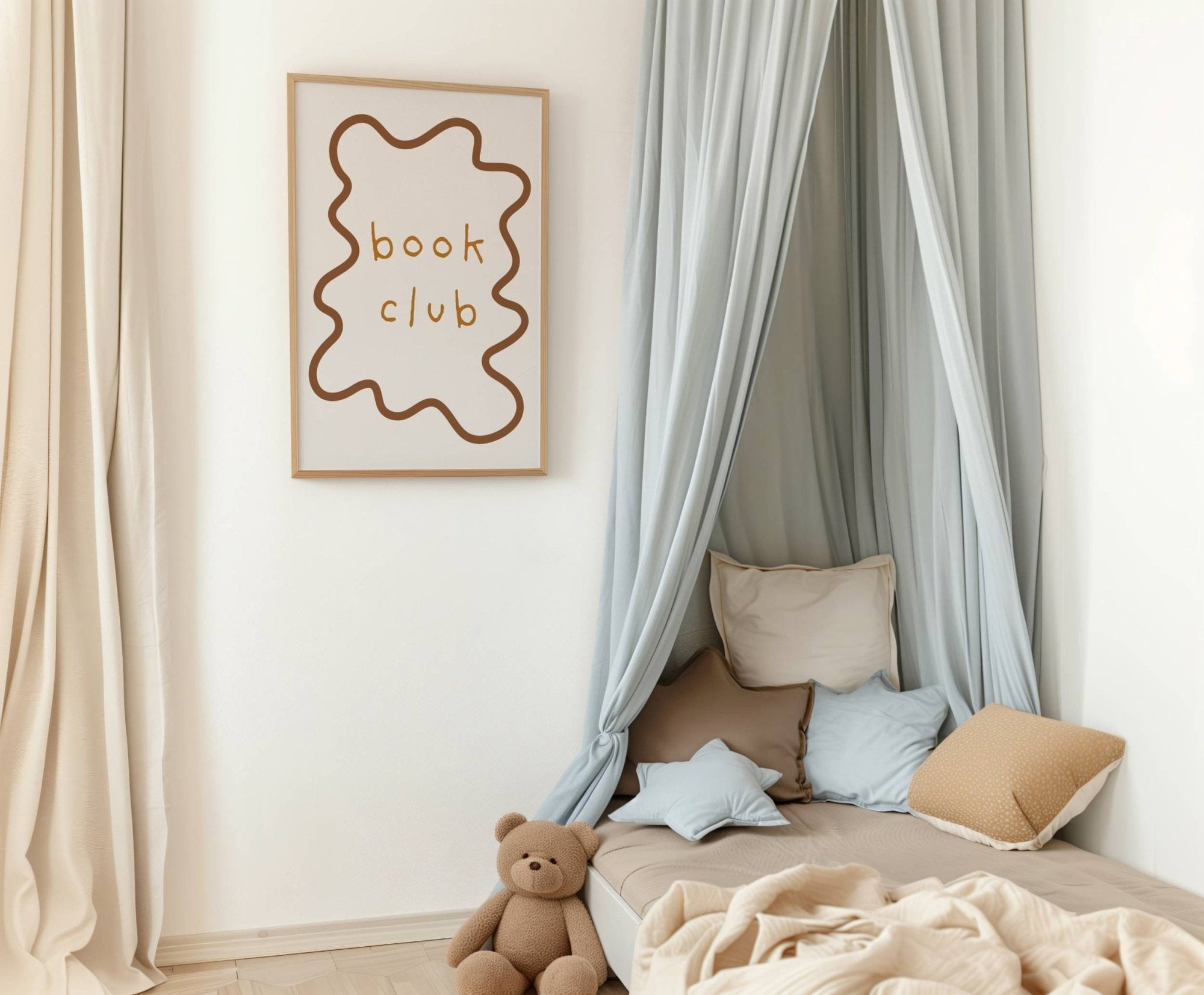 Book Club - Wavy Edition - Fine Art Print