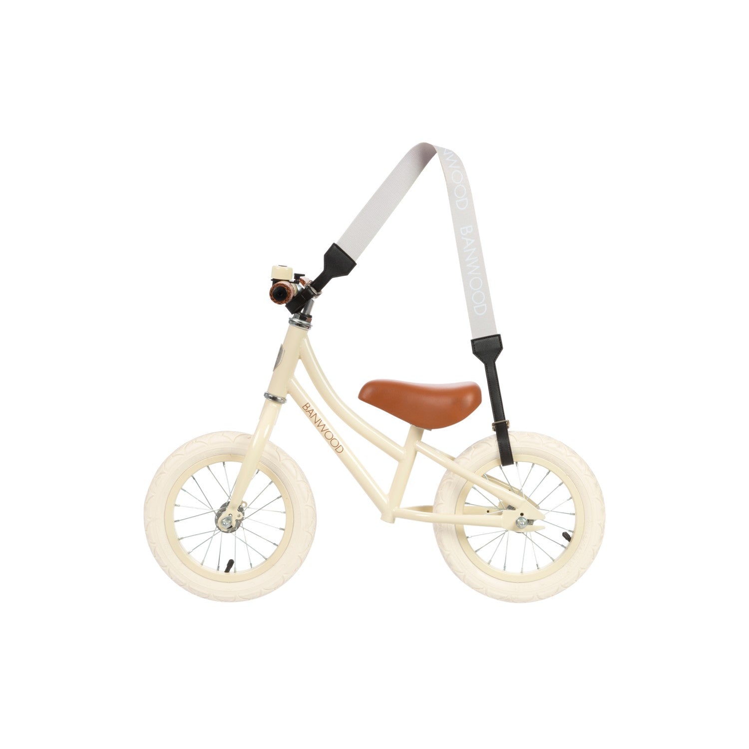 Banwood Carry Strap – Adjustable Shoulder Strap (Cream)