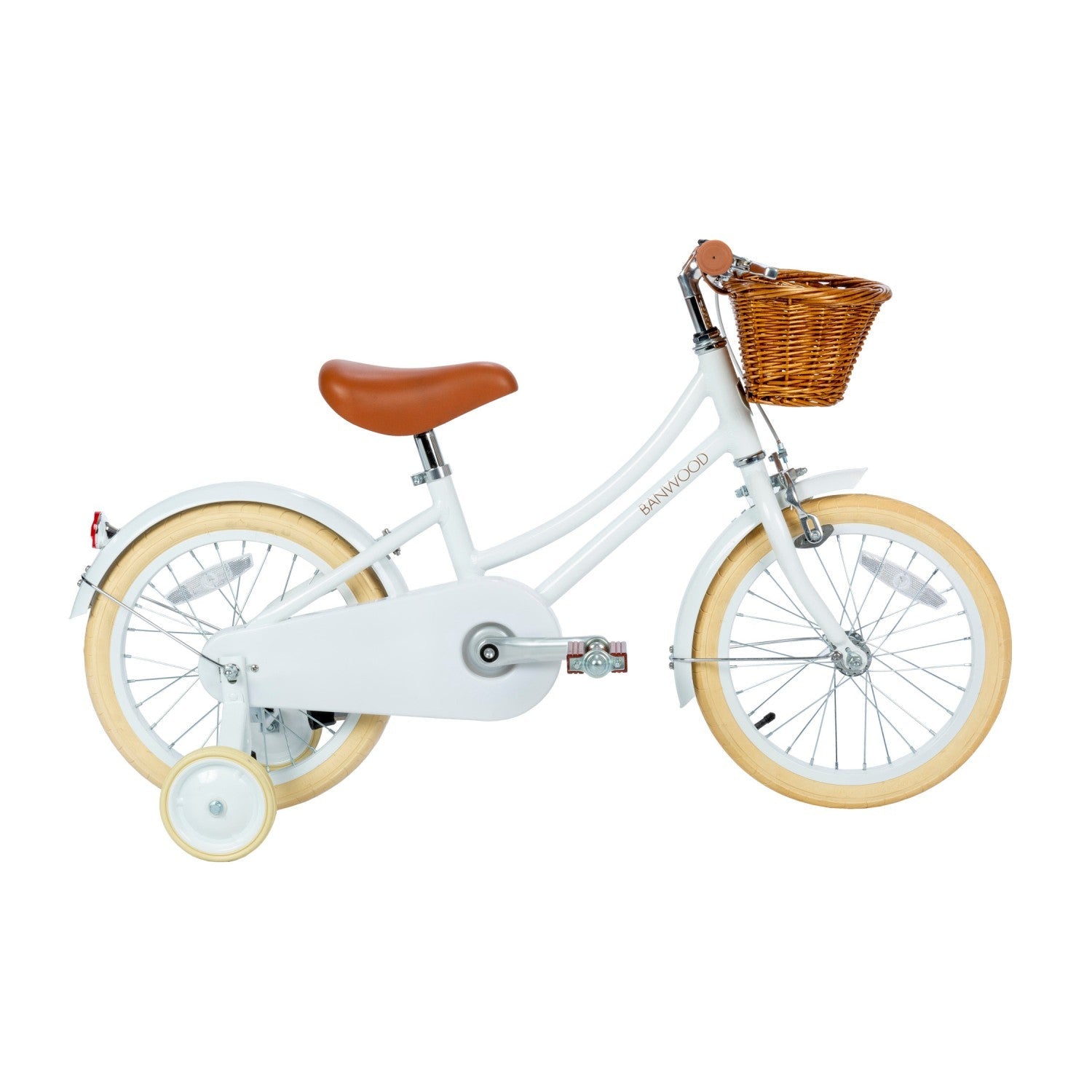 Banwood Classic – Kids Vintage Bike 16” (White)