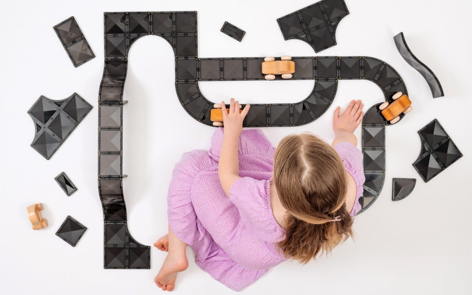 Buy NEW IN: CONNETIX - Creative Roads Pack 48 pc | for kids by Learning Bugs UK