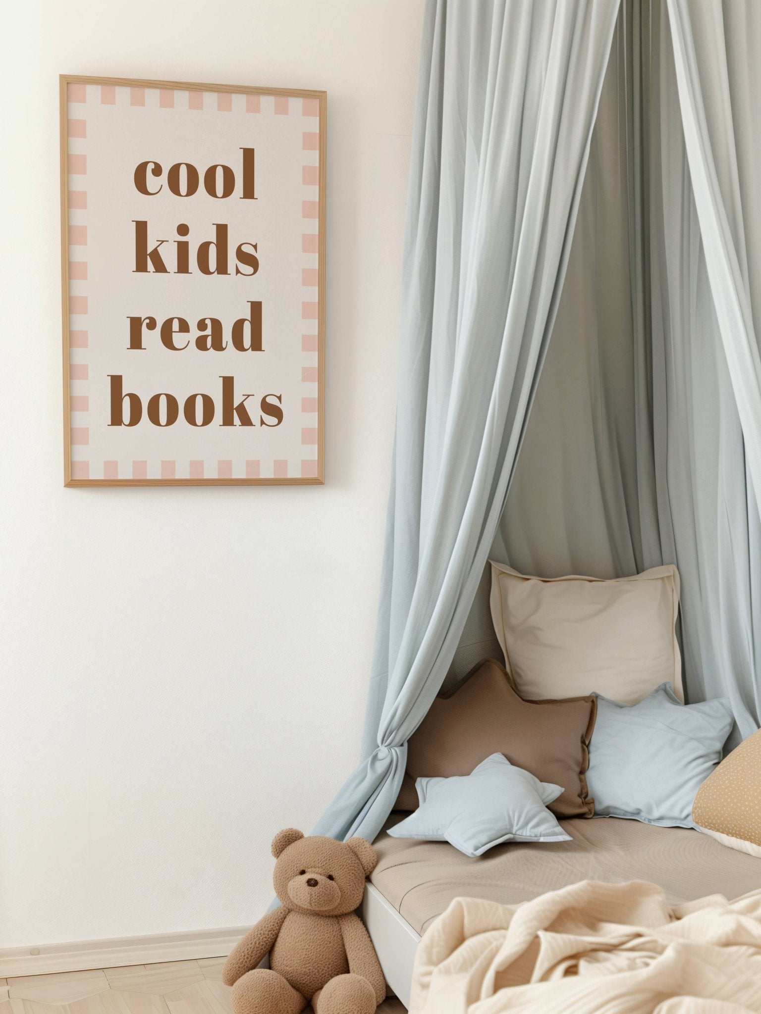 Cool Kids Read Books - Checkerboard Edition