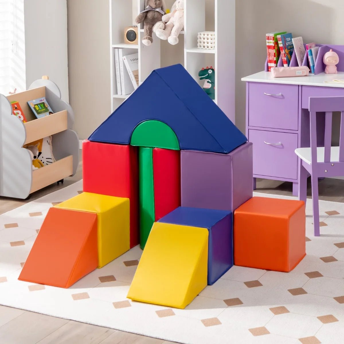 Buy 11 - Piece Climb and Crawl Foam Block Play Set | for kids by Learning Bugs UK