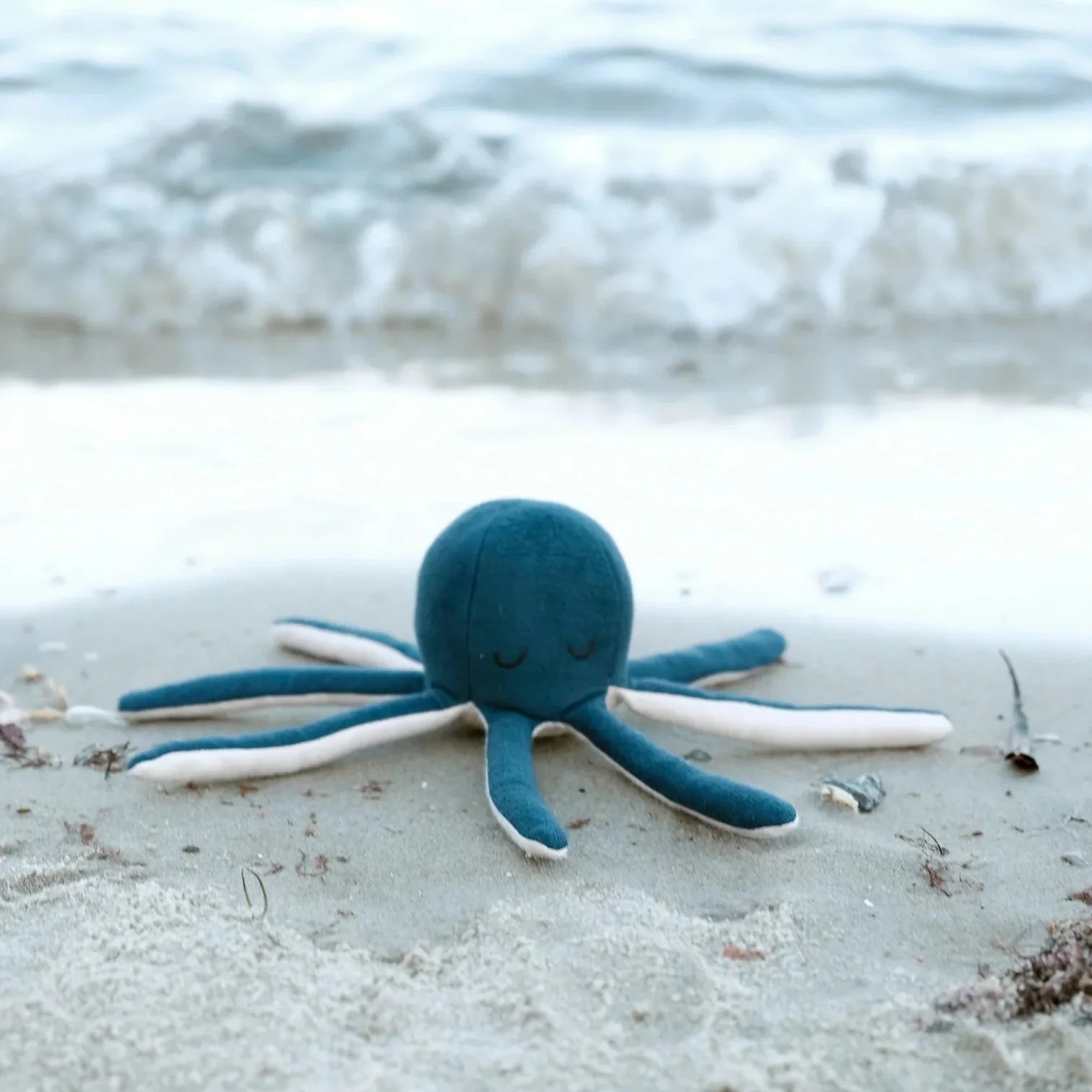 Buy Fabelab Organic Cotton Octopus Rattle | for kids by Learning Bugs UK