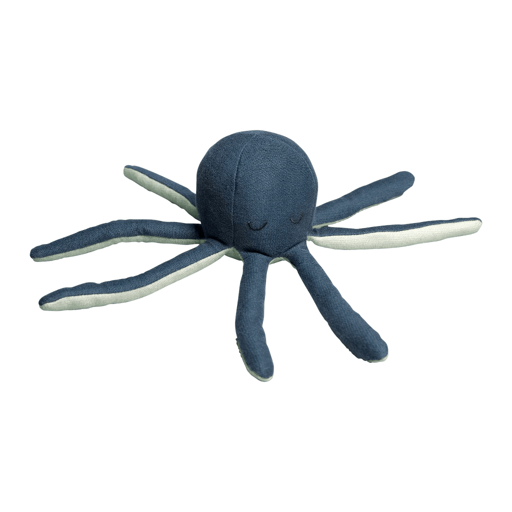 Buy Fabelab Organic Cotton Octopus Rattle | for kids by Learning Bugs UK