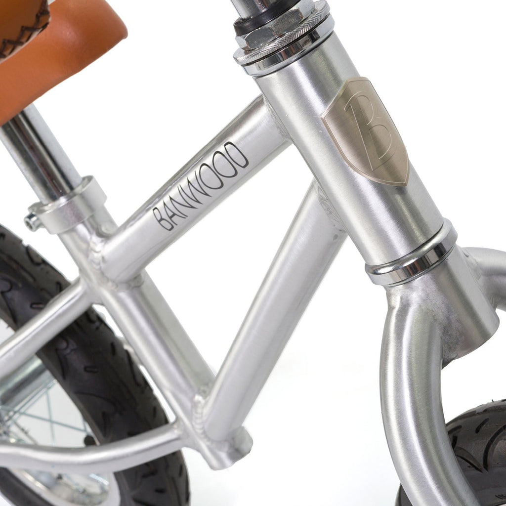 Banwood Balance Bike – Kids First Bike 12” (Chrome)