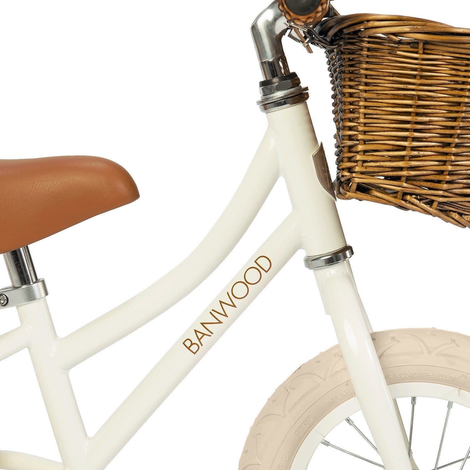 Banwood Balance Bike – Kids First Bike 12” (White)