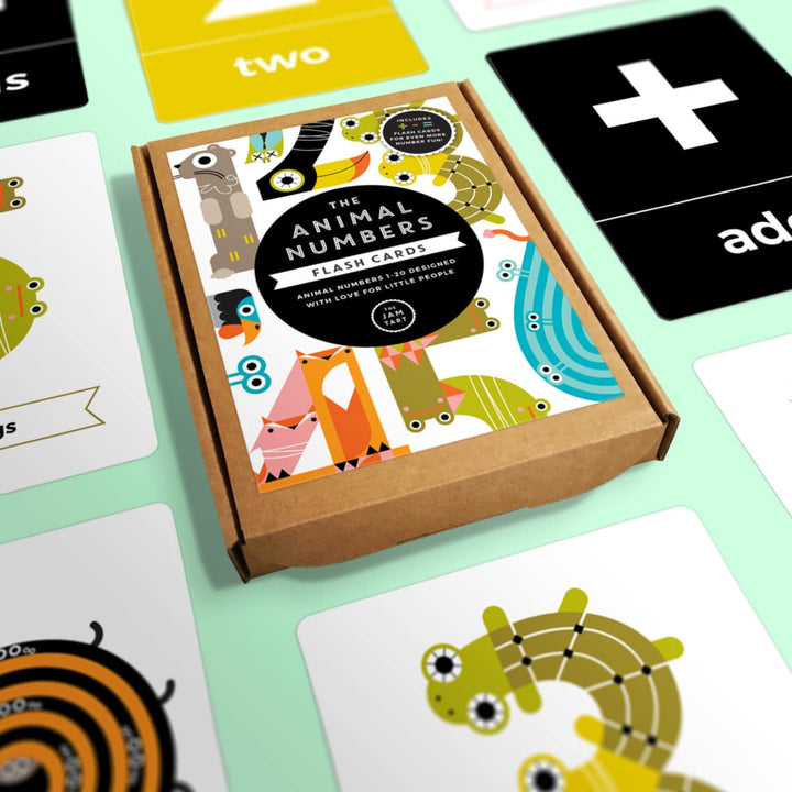 Animal Number Flashcards