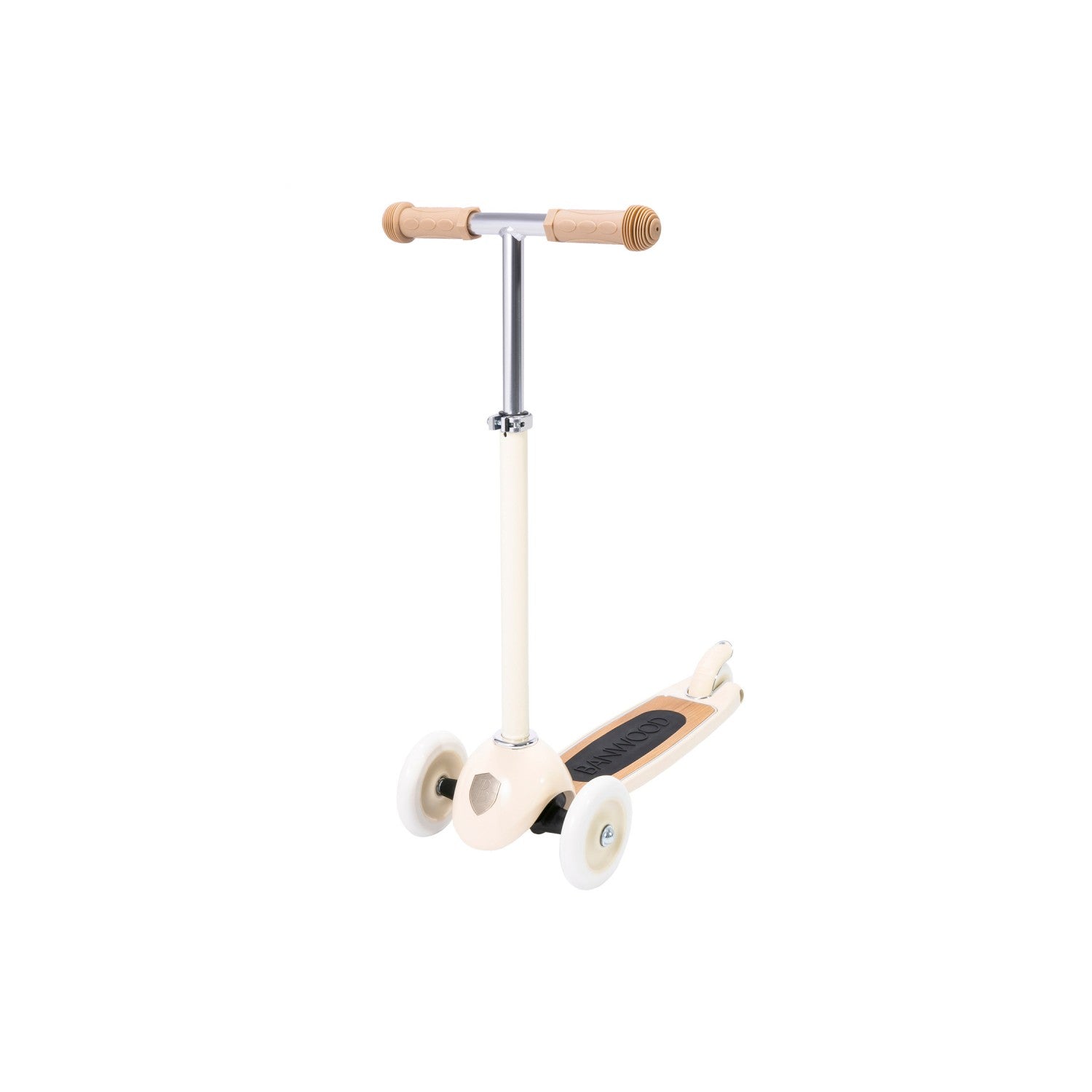 Banwood Scooter – Stylish 3-Wheel Kids Scooter (Cream)