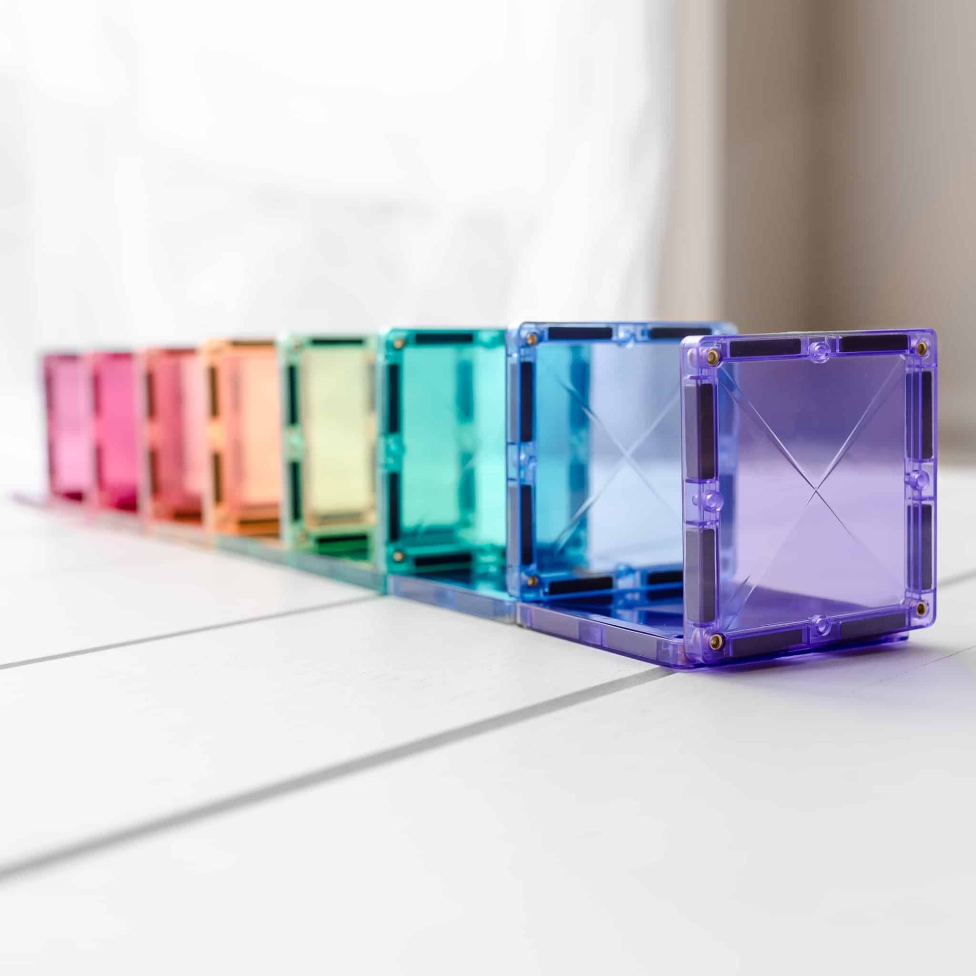 Connetix Tiles - 202 Pastel Mega Pack by Connetix - Learning Bugs UK
