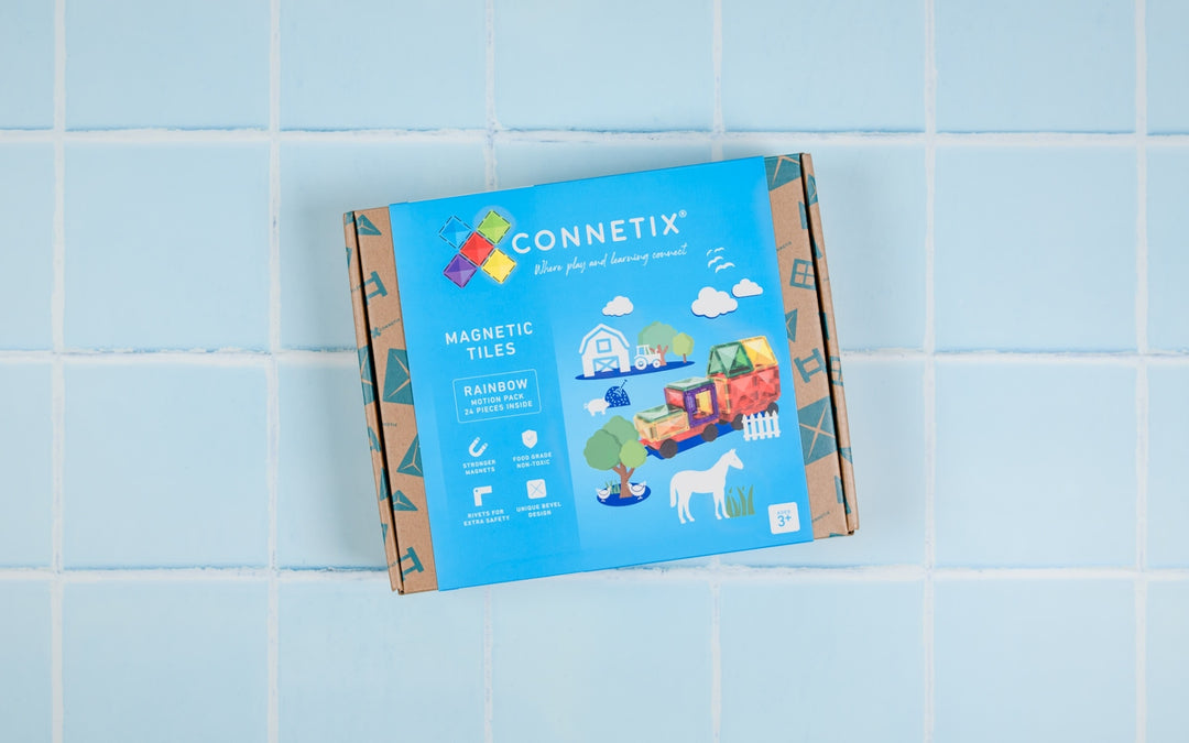 Connetix Tiles - 24 Piece Motion Pack