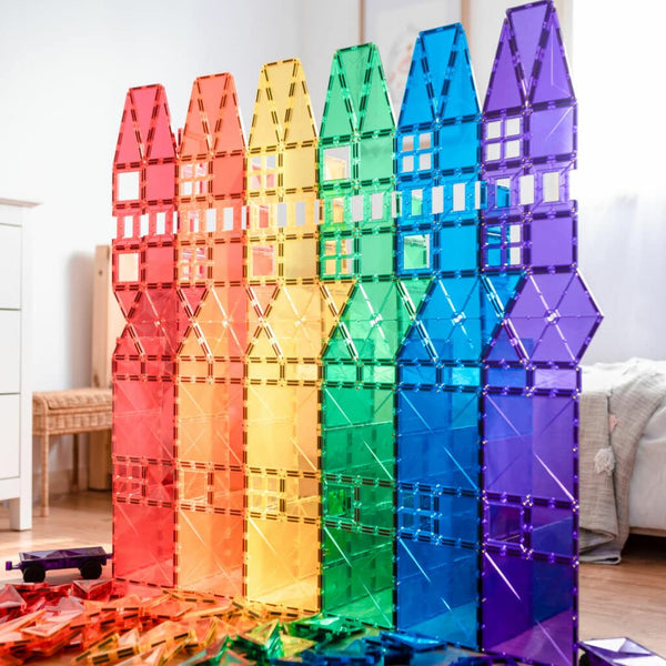 Connetix Tiles 212 Mega Pack with the new Triangle Design