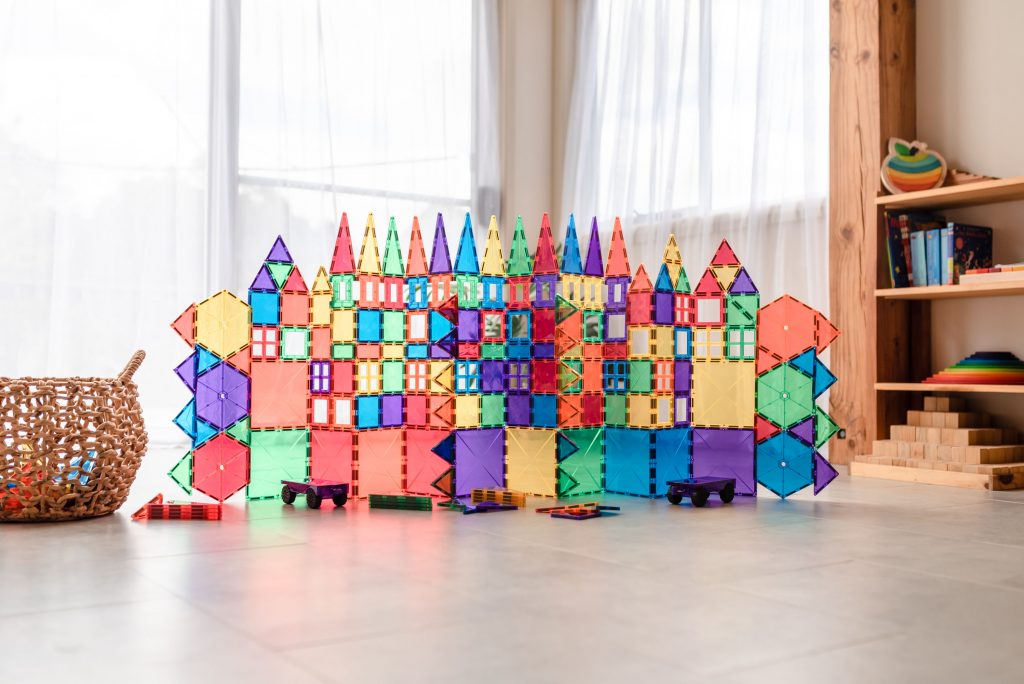 Connetix Tiles 212 Mega Pack with the new Triangle Design by Connetix - Learning Bugs UK